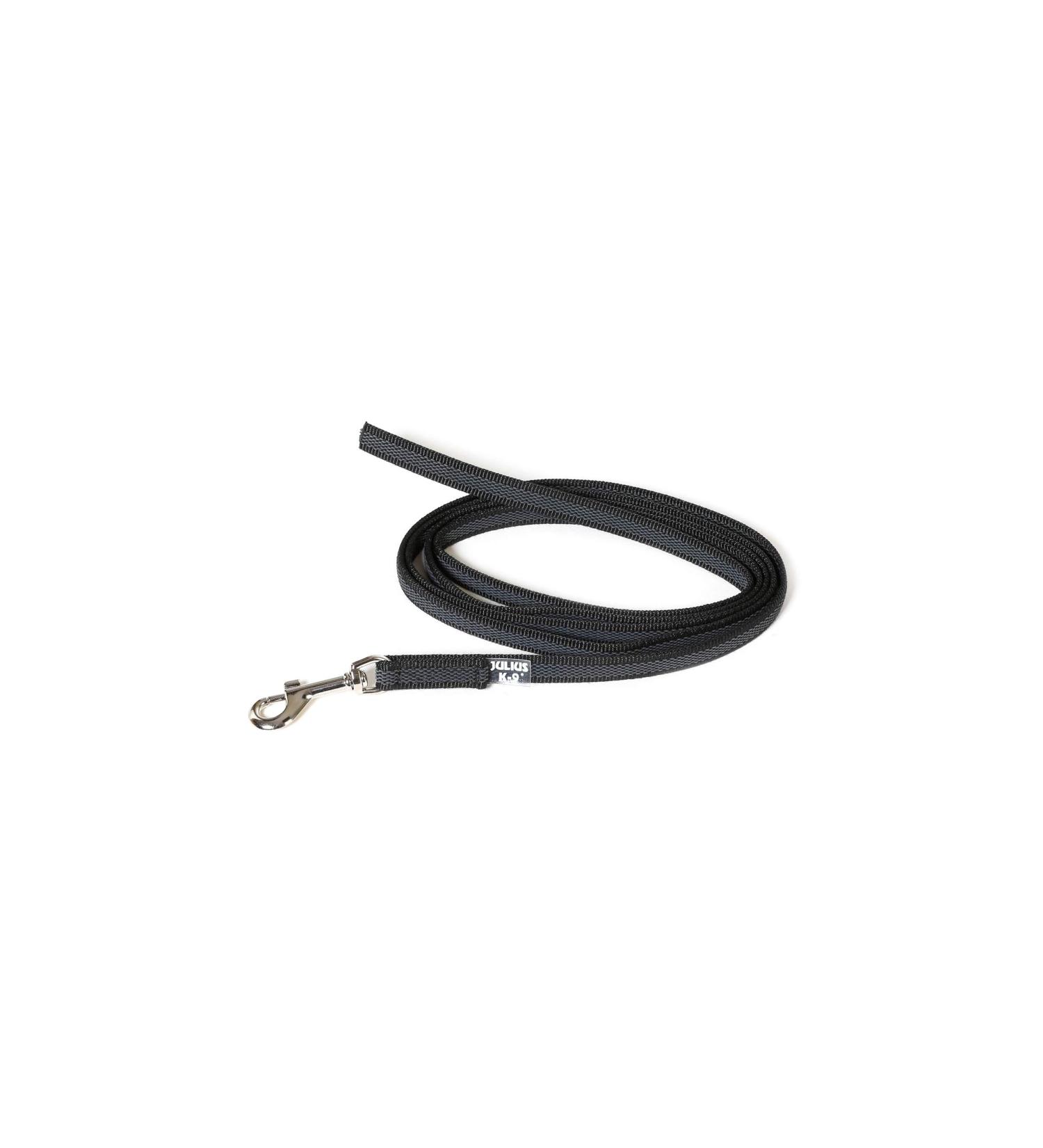 IDC Color & Gray Rubberized Dog Leash - 20mm x 2m (No Loop) - Durable Stylish International Shipping - Buy Online on GoSupps.com