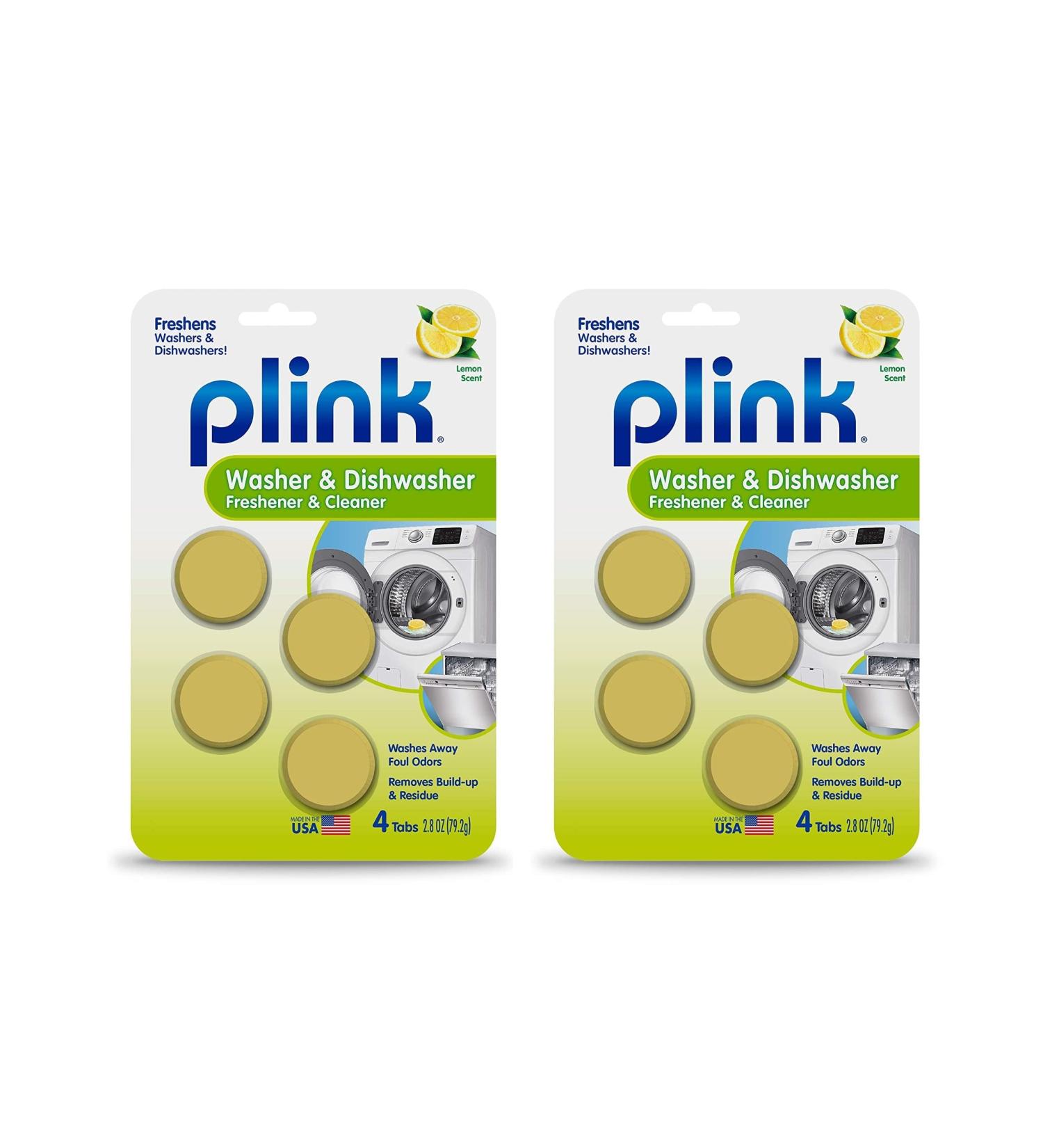 Plink-9024 Summit Washer & Dishwasher Freshener Cleaner - 4 Tabs Yellow | International Shipping Available - Buy Online on GoSupps.com