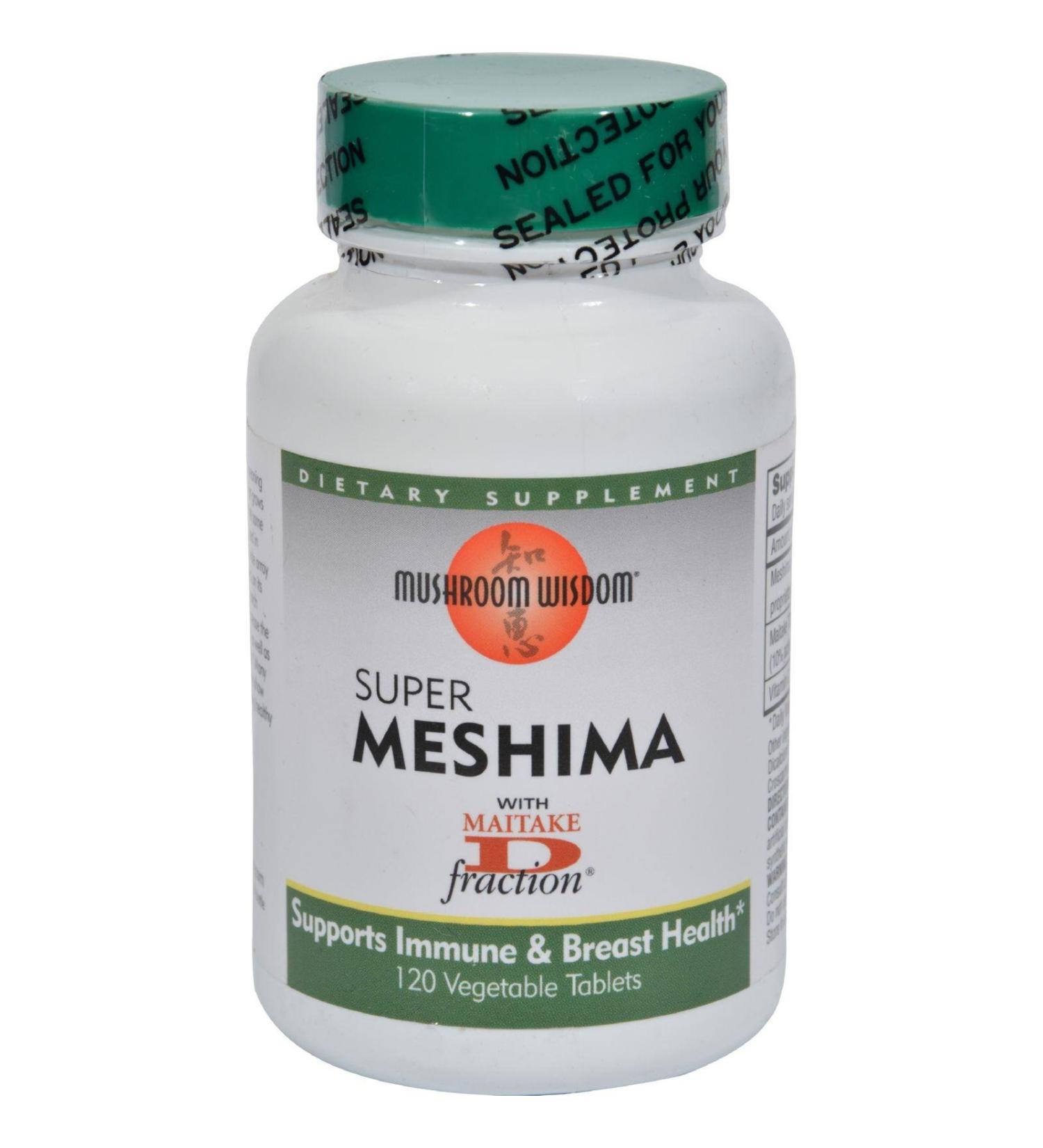 Mushroom Wisdom Super Meshima 120 Tab