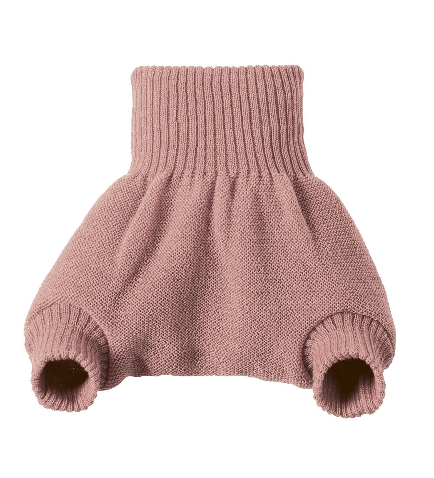 Disana Baby Wool Nappy Trousers - Merino Virgin Wool - Charcoal - 3-6 months (62/68) Rose - Buy Online on GoSupps.com