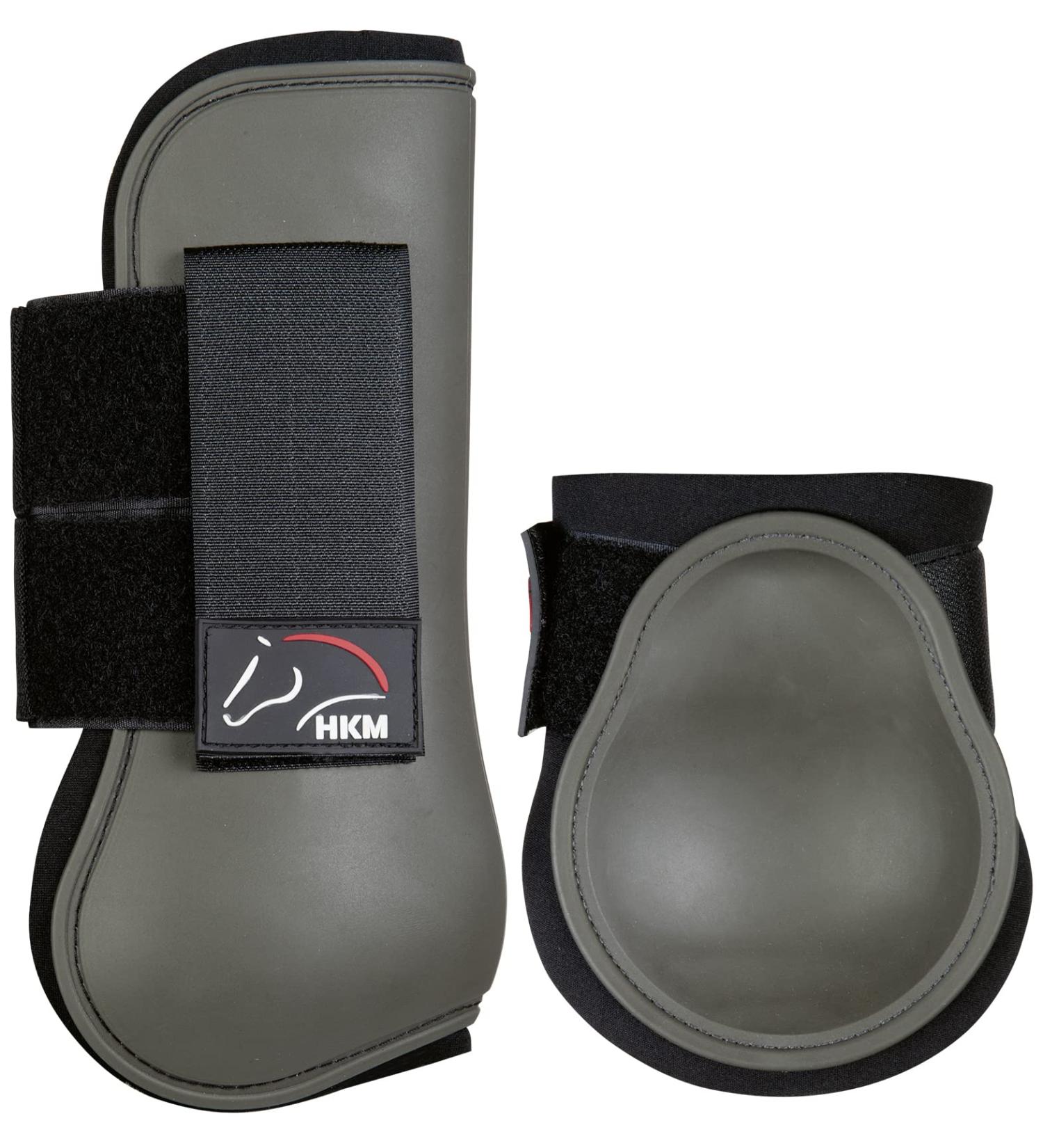 HKM Classic Gaiters & Fetlock Boots Set of 4 - Warmblood Jade Green (B5500) | Premium International Shipping - Buy Online on GoSupps.com