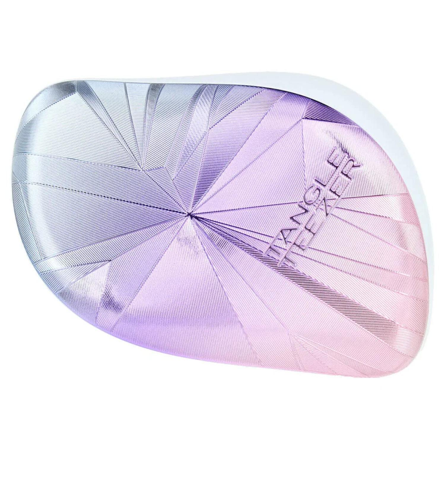 Tangle Teezer Compact Styler Detangling Brush Smashed Blue Holo No Color