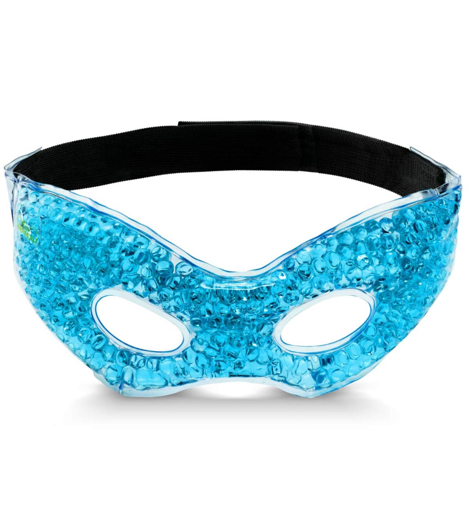 Bodyhealt Cooling Gel Eye Mask - Reusable Ice Pack for Puffy Eyes, Dark Circles, Migraines, Headaches & Stress Relief - Buy Online on GoSupps.com