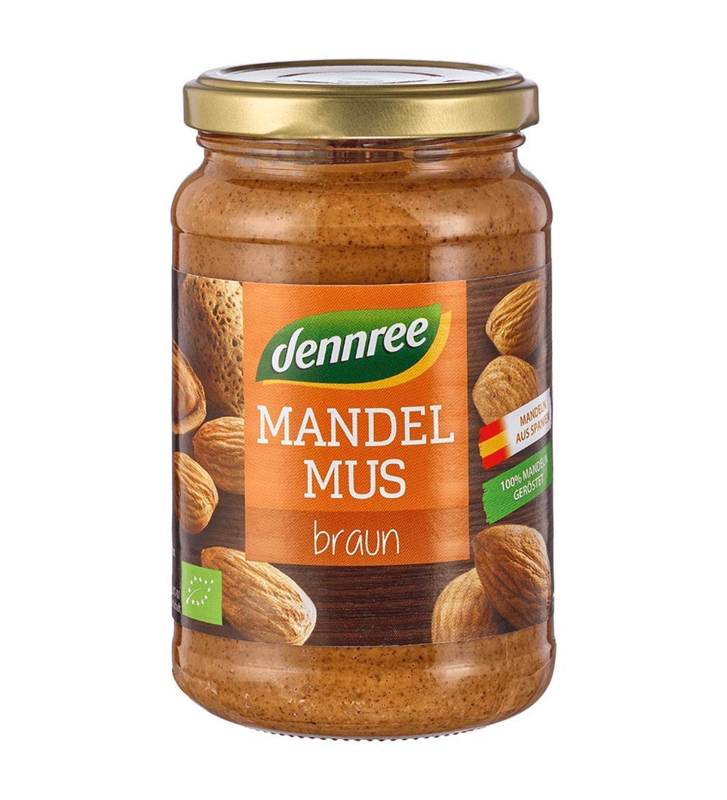 dennree dennree Organic Brown Almond - Marzipan - 1 x 0.35 kg