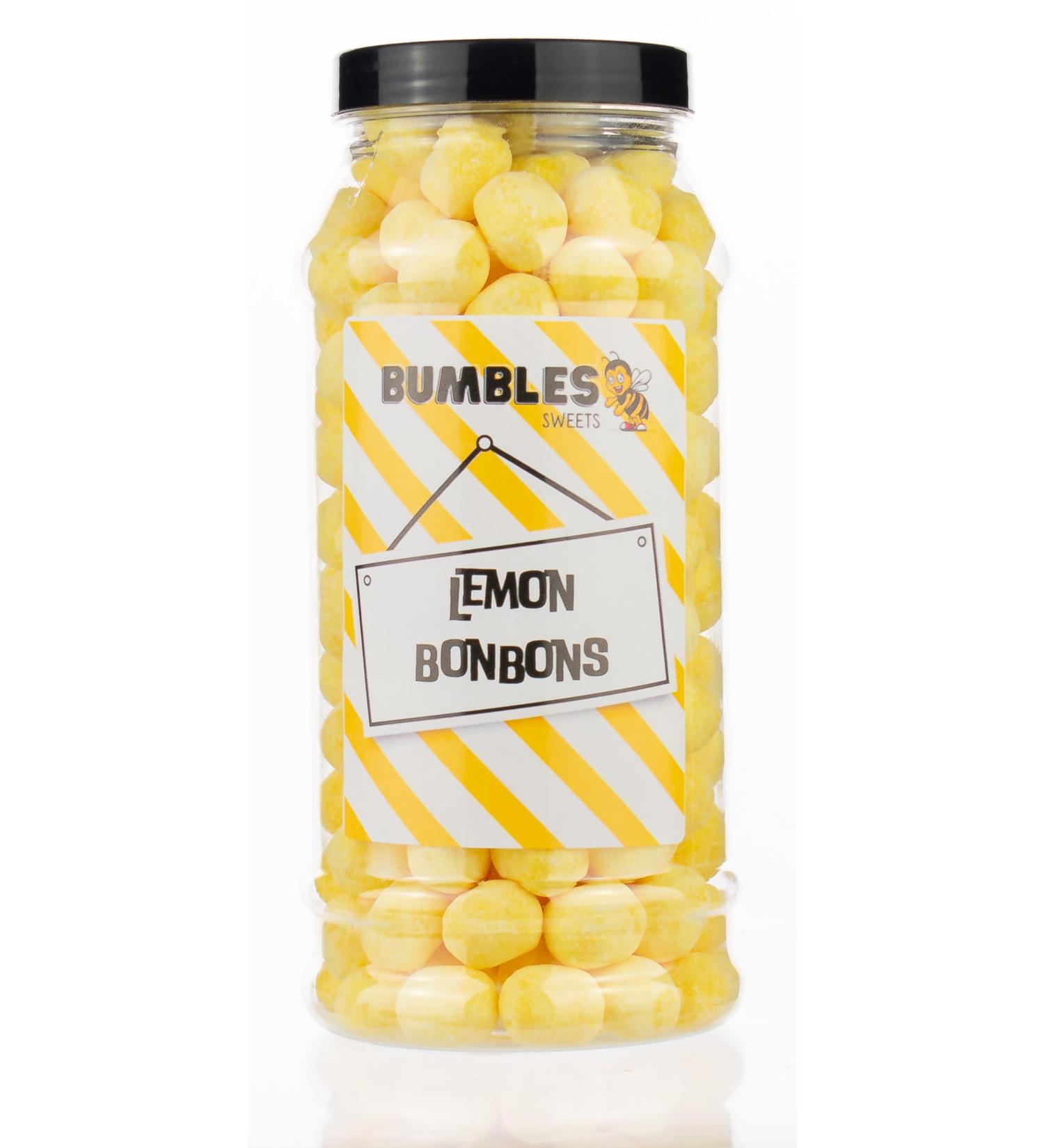Lemon BonBons Sweets Gift Jar - Buy Online on GoSupps.com