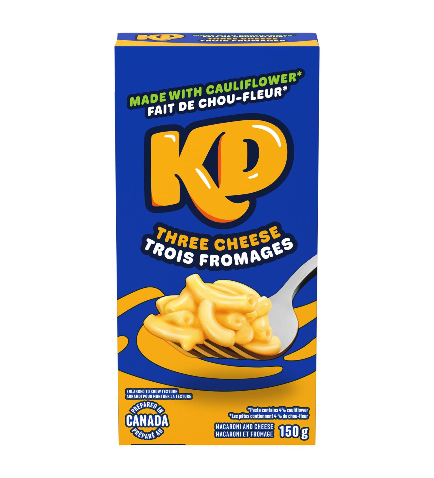 Kraft Dinner Simply Three Cheese Macaroni & Cheese With Cauliflower 150g (Pack of 12) - Buy Online on GoSupps.com