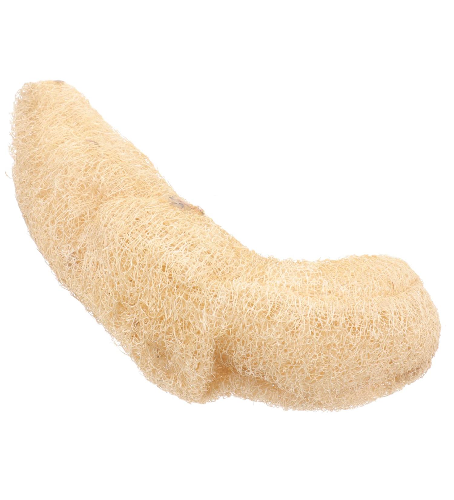 NOLITOY Natural Loofah Bath Sponge - Soft Smooth Skin Scrubber | Luffa Shower Sponge for Exfoliating & Cleansing | Ideal for Daily Bath & Shower - Buy Online on GoSupps.com