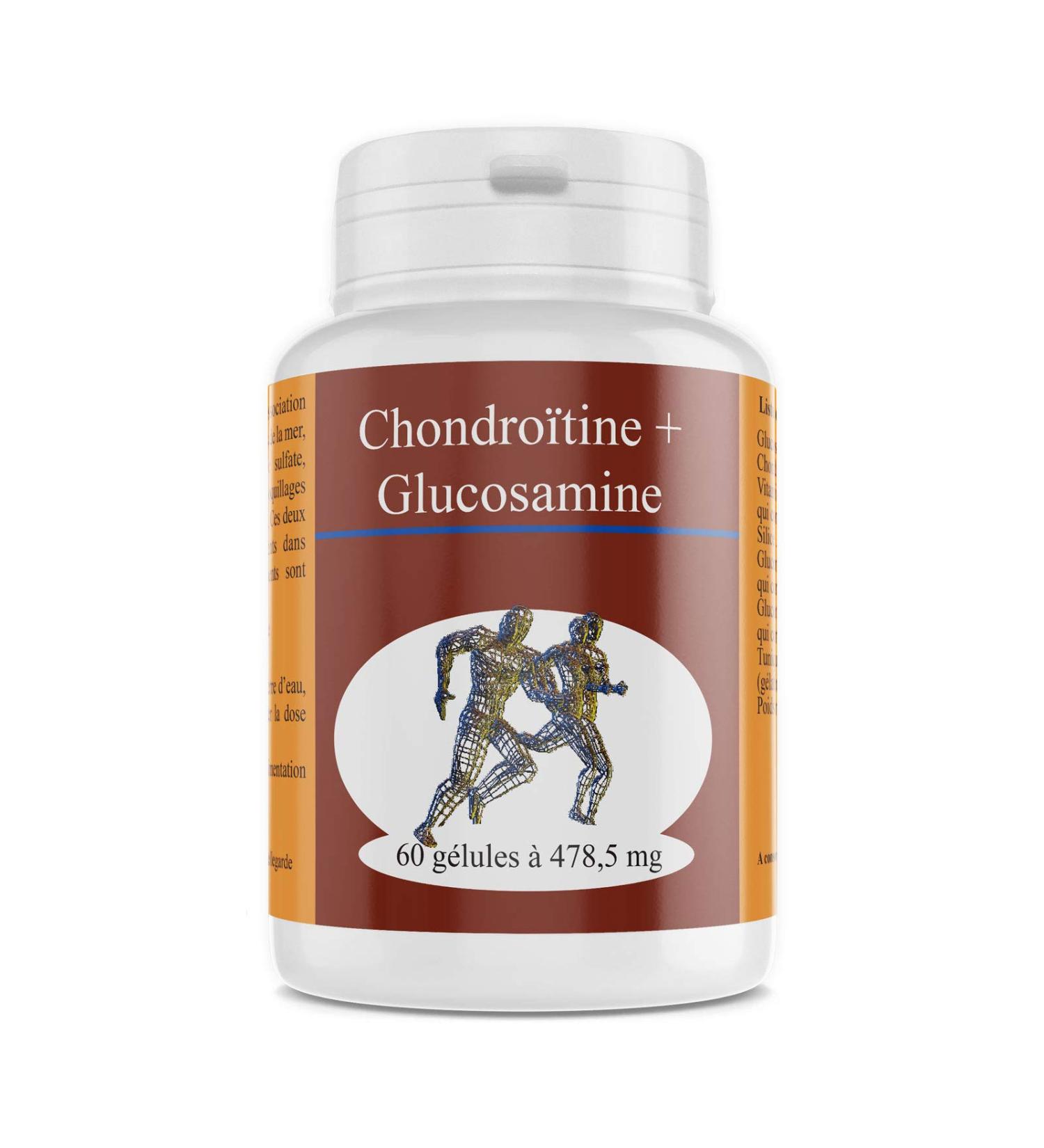 Chondroitin Glucosamine - 478.5 mg - 60 capsules - Buy Online on GoSupps.com