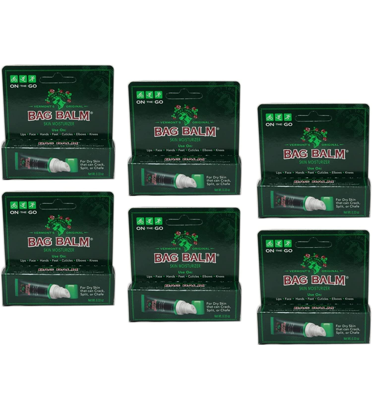 Bag Balm - 0.33 Ounce On-the-Go Tube (6-Pack) - Buy Online on GoSupps.com