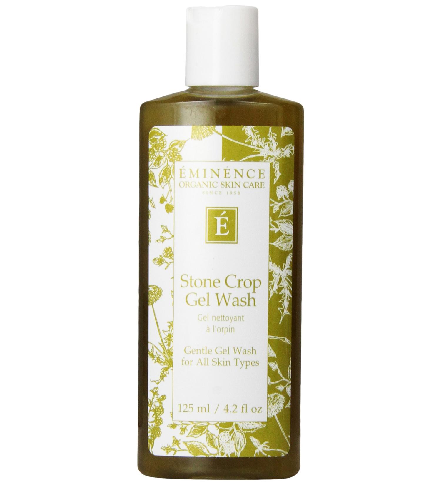 Eminence Stone Crop Gel Wash - 4.2 fl oz | Gentle Cleanser for Bright, Hydrated Skin - Buy Online on GoSupps.com