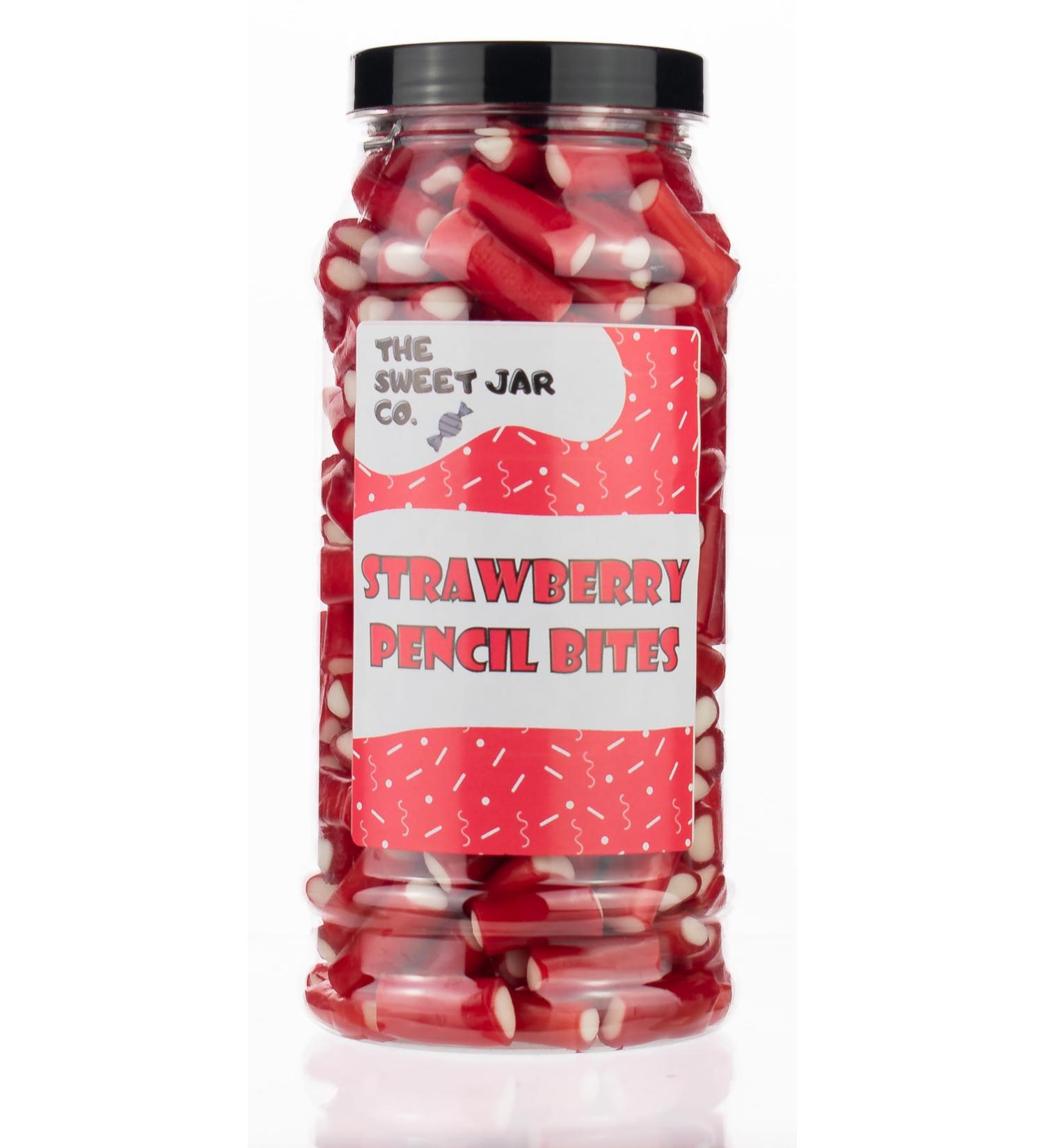 Strawberry Pencil Bites by The Sweet Jar Co. - Buy Online on GoSupps.com