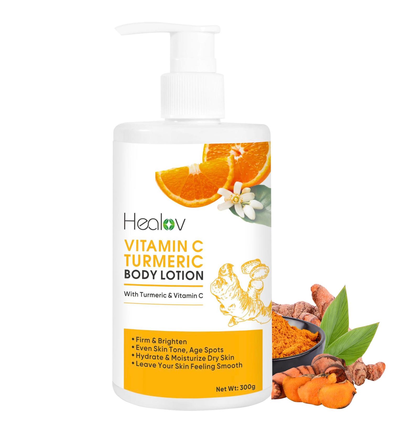 Turmeric Lotion for Dark Spots - Natural Skin Brightening Cream for Acne Scars & Hyperpigmentation - Even Tone Your Skin Today - Buy Online on GoSupps.com