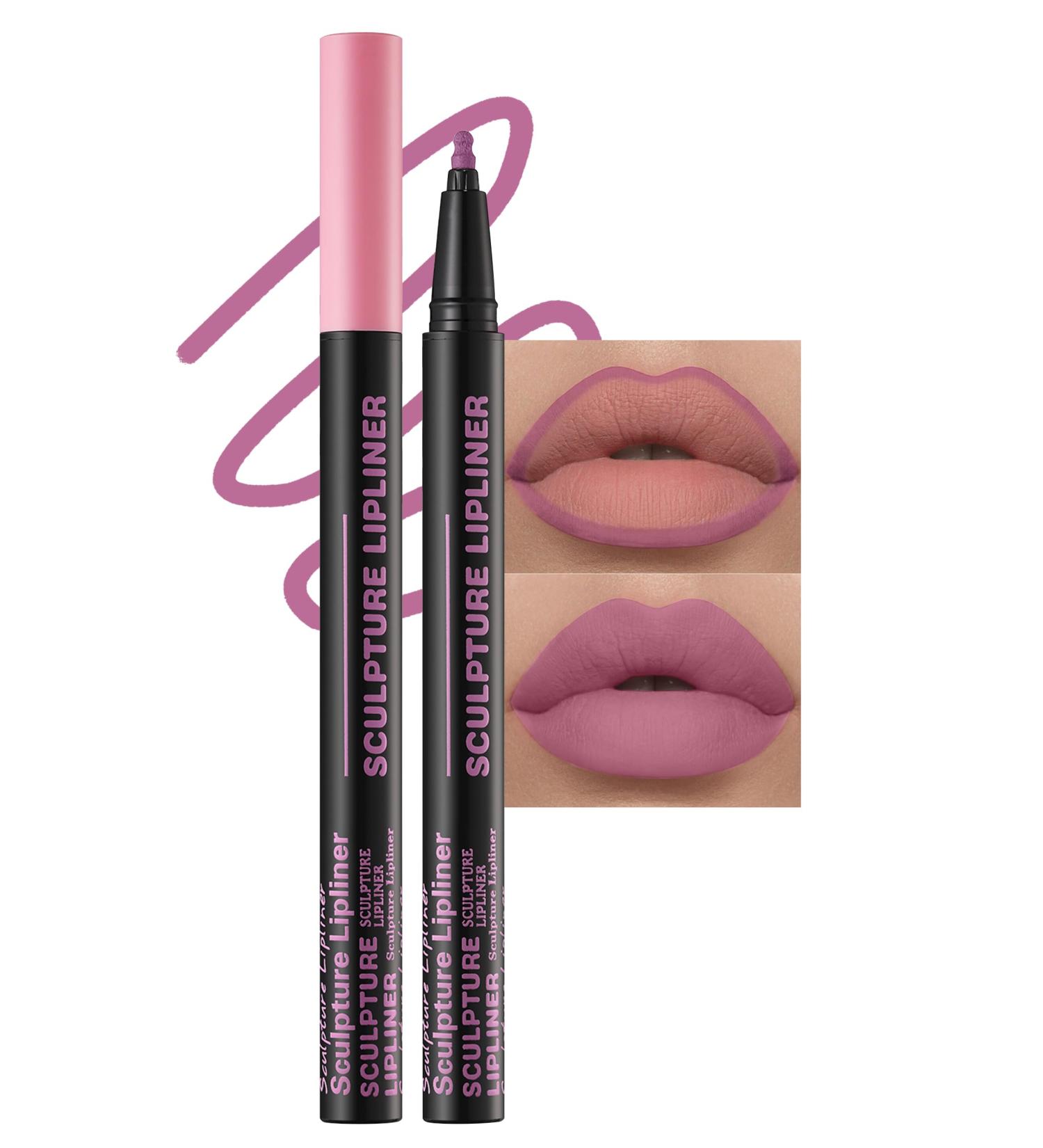  Erinde Erinde Waterproof Matte Lip Liner Long Lasting Tattoo Pigment Permanent Natural Lip Marker #01 - Buy Online on GoSupps.com