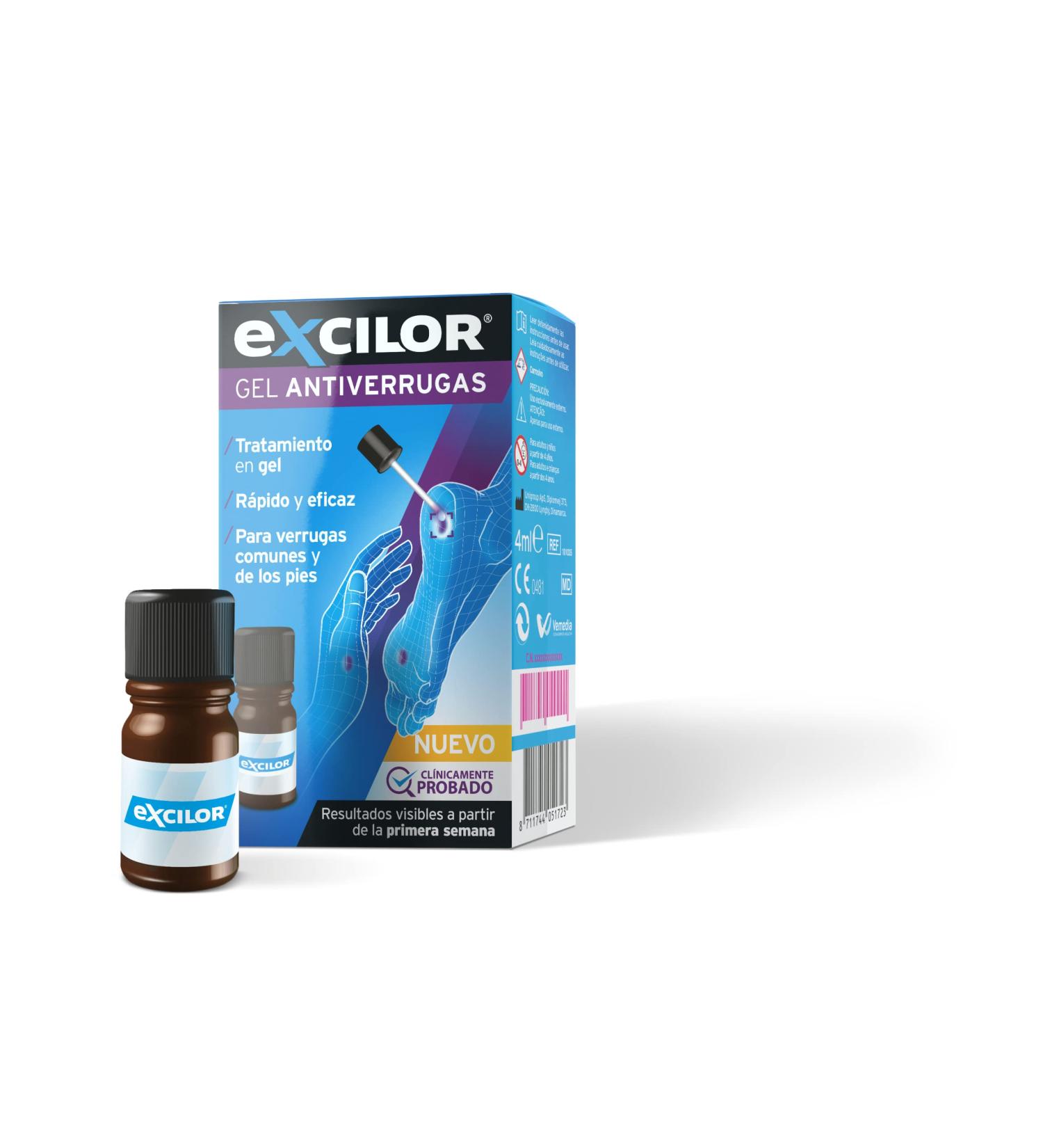 Excilor Gel Antiverrugas 4 Ml - Buy Online on GoSupps.com