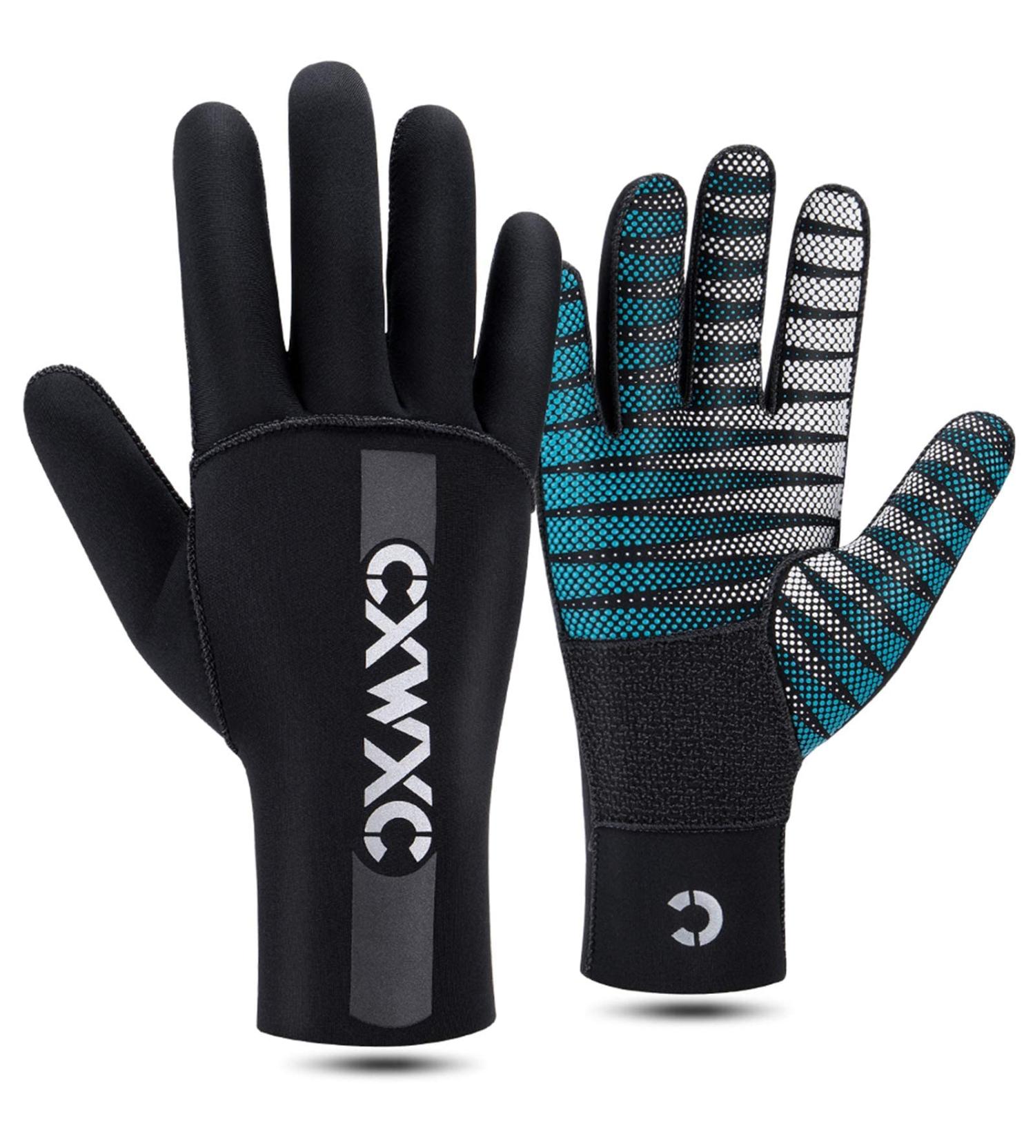 CXWXC Neoprene Diving Wetsuit Gloves - Unisex Warm Water Sports Glove for Scuba, Snorkeling, Surfing - Small/Medium - Buy Online on GoSupps.com