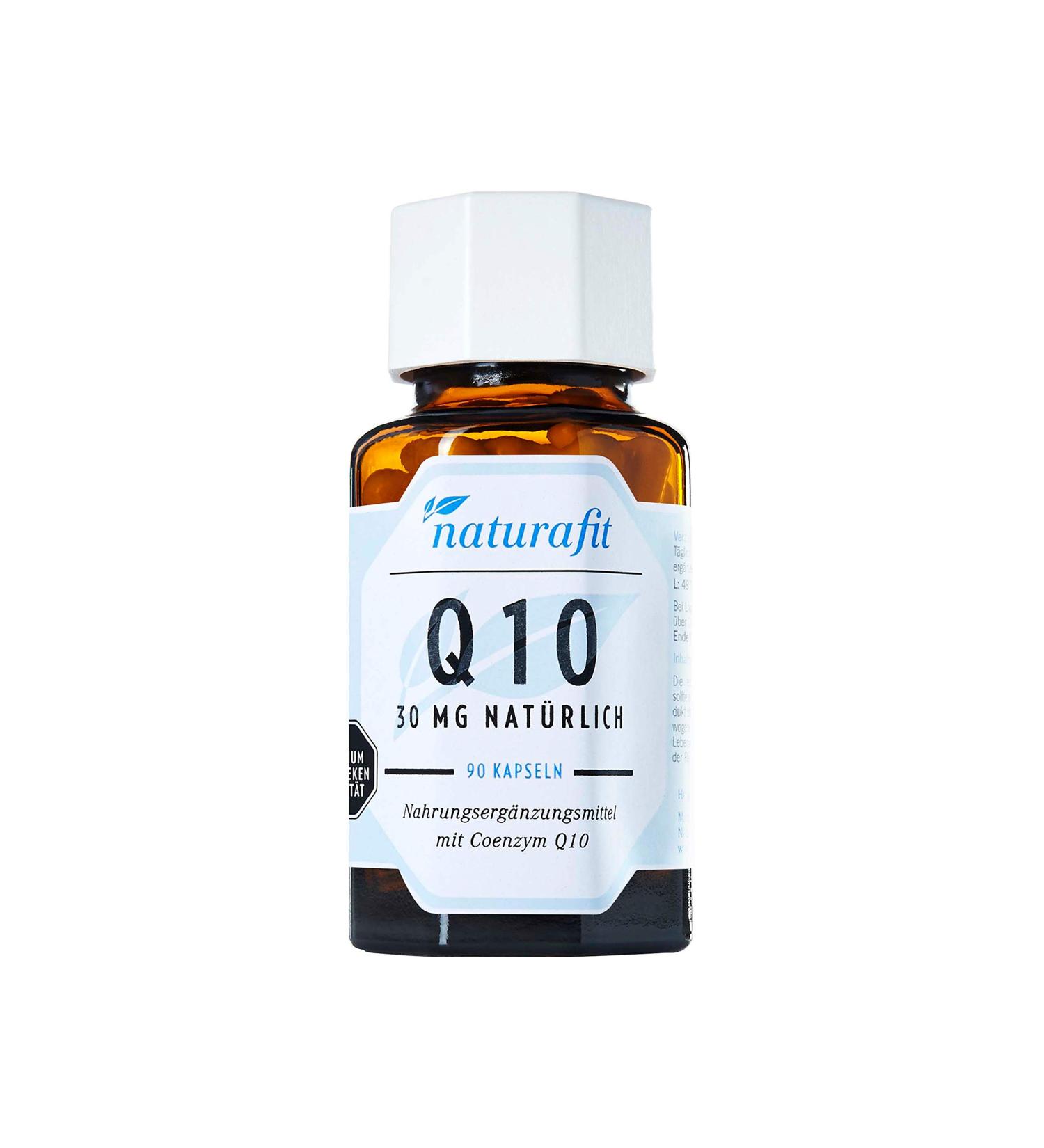 Naturafit Q10 30 mg Capsules - 90 Count for Energy & Antioxidant Support | Shop Internationally - Buy Online on GoSupps.com