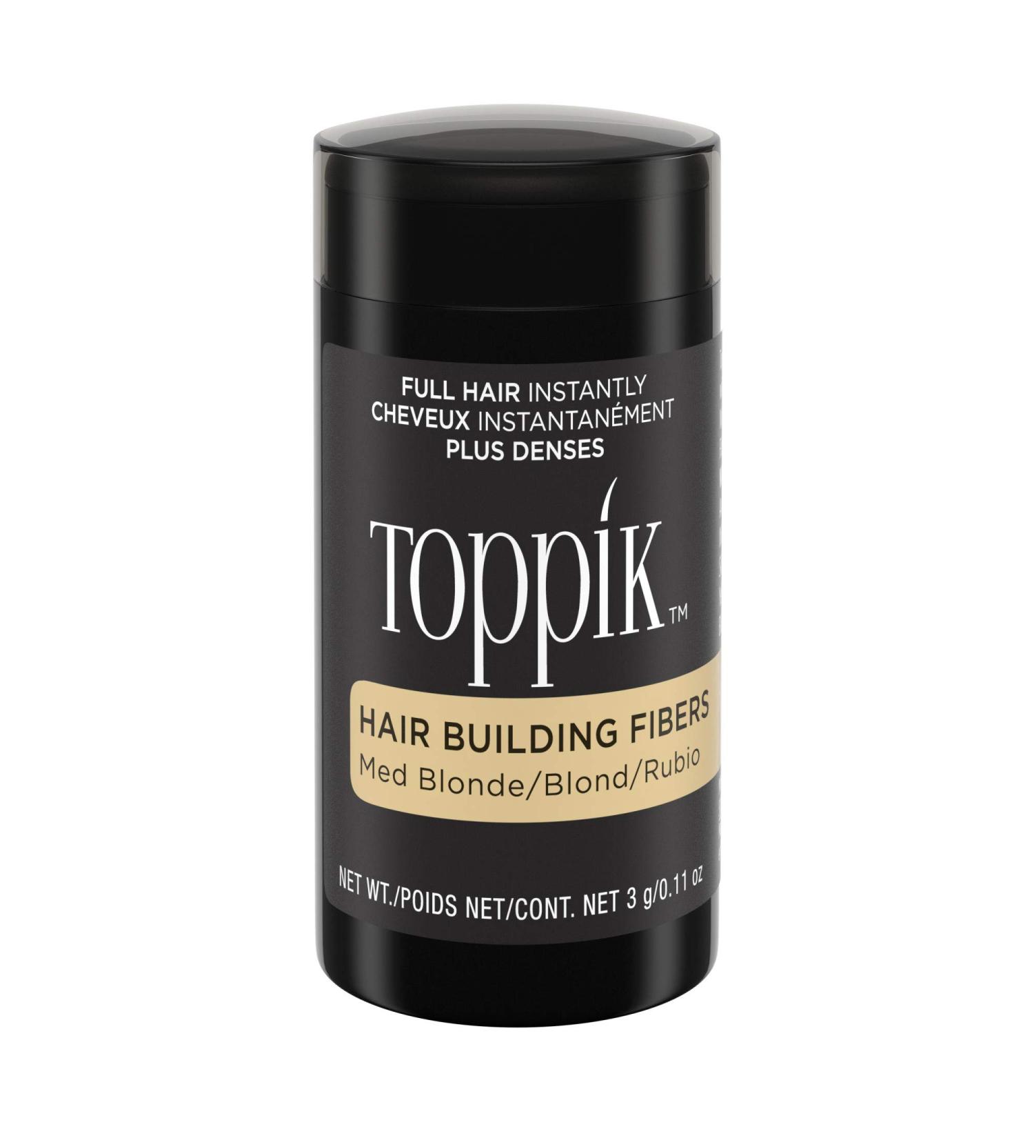 Toppik Hair Building Fibers 3g - Instant Hair Thickness & Volume | Buy Internationally - Buy Online on GoSupps.com