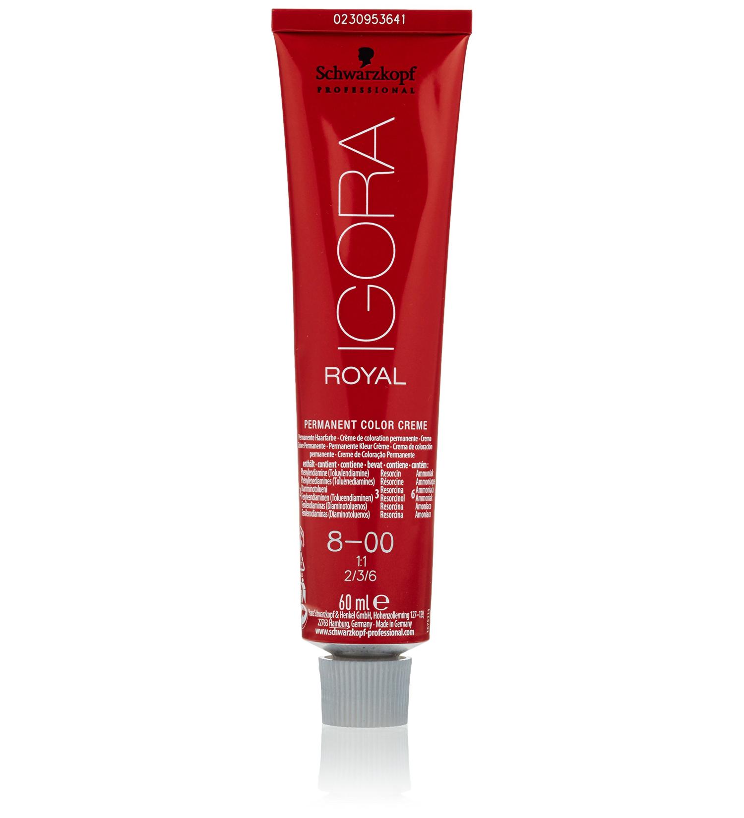 Schwarzkopf Royal Igora 8-00 60ml - Professional Hair Color - Buy Online on GoSupps.com