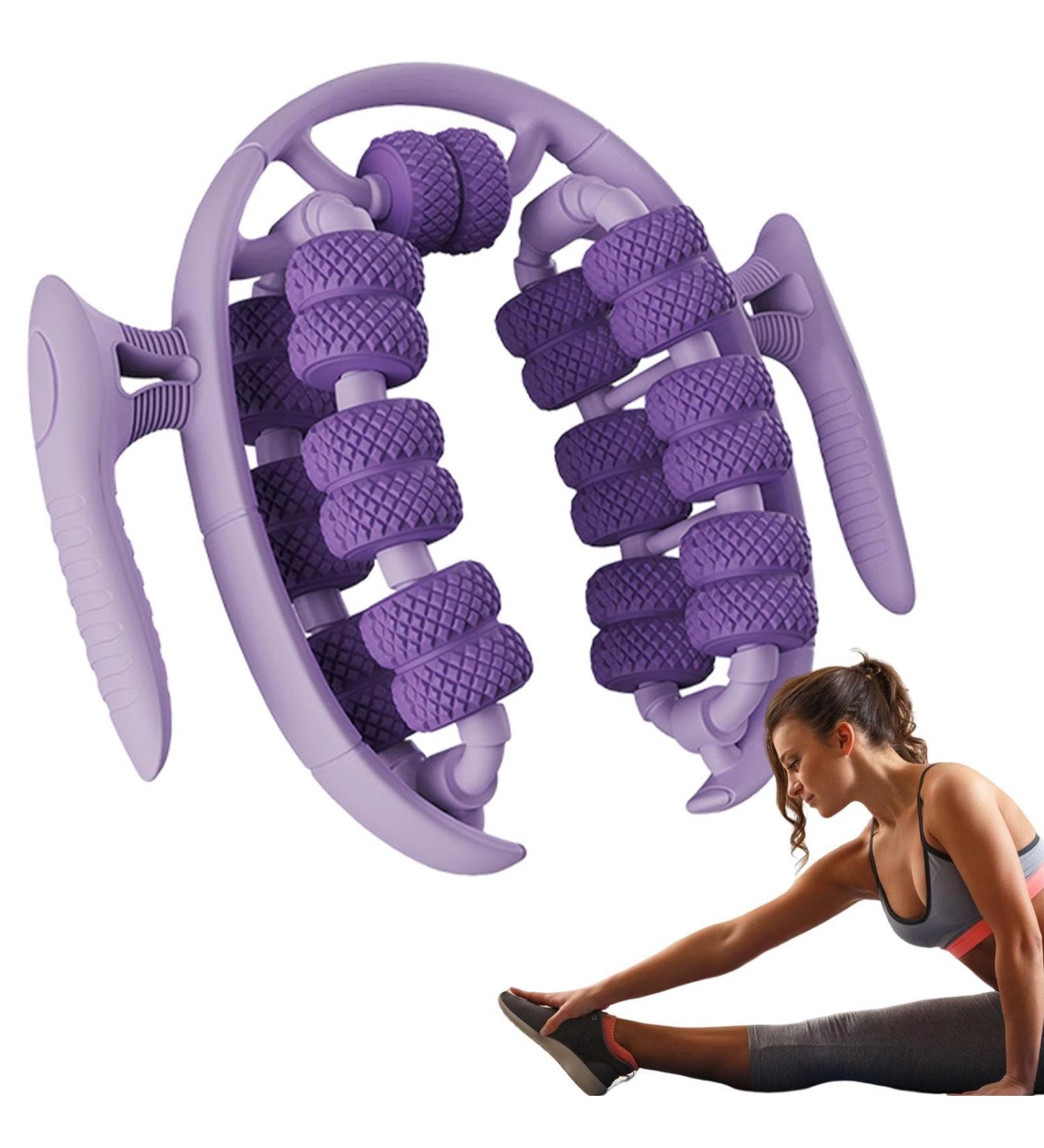 Portable Roller Massager - Travel Massage Roller & Multifunctional Leg Massager for Muscle Relief - Alleviate Stiffness in Arms Forearms and Calves - Buy Online on GoSupps.com