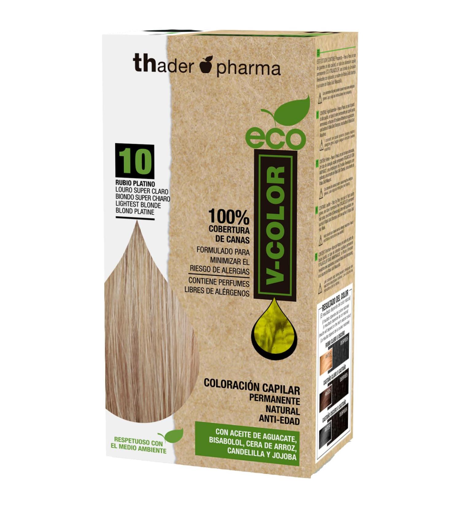 Thader Th Pharma Eco VColor Permanent Kit 60 ml nr 10 Platinblond - Buy Online on GoSupps.com