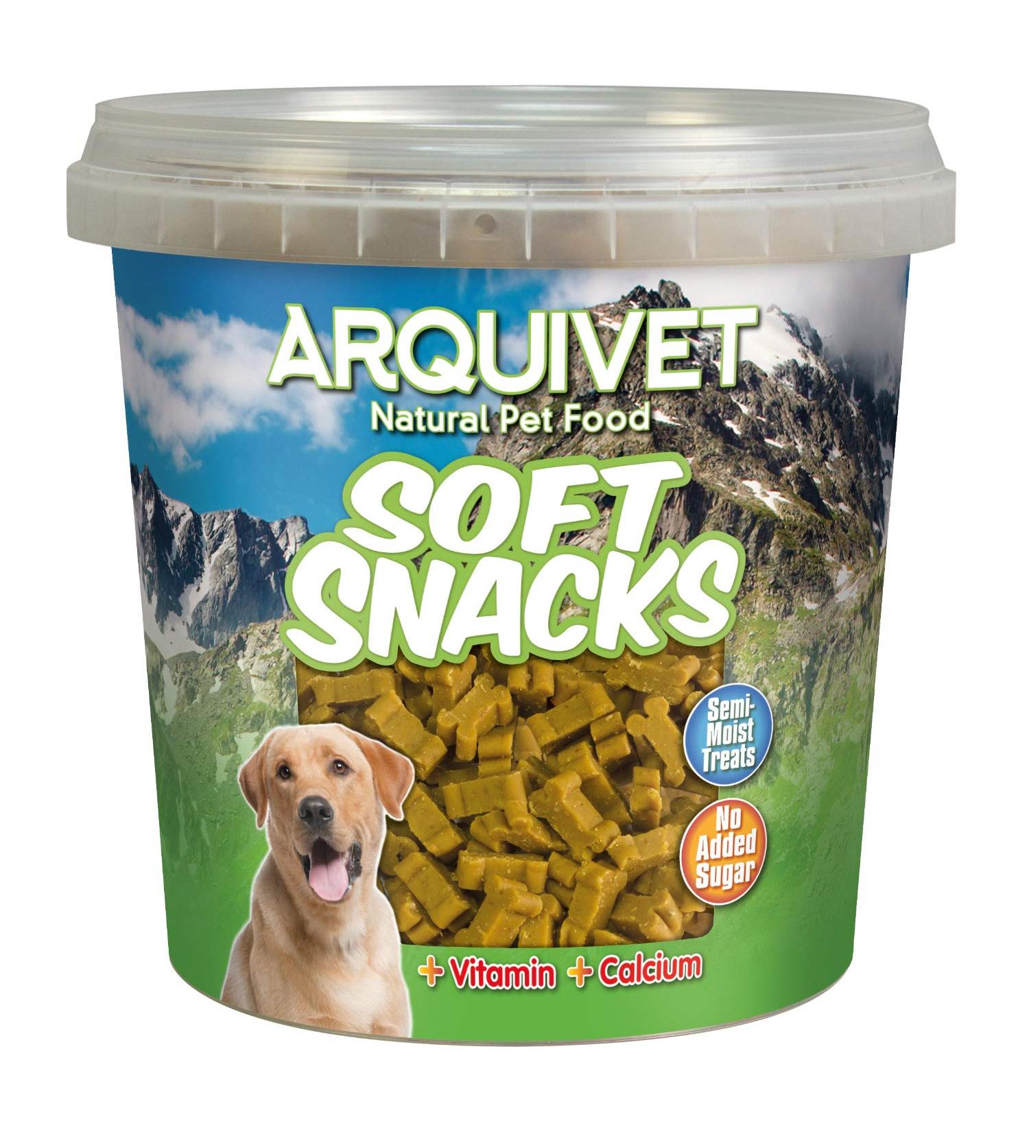 Buy Arquivet Chicken Bone-Shaped Dog Snacks - Natural Premium Treats for Dogs 800g/1kg Pack - Soft Rewards & Snacks - Buy Online on GoSupps.com