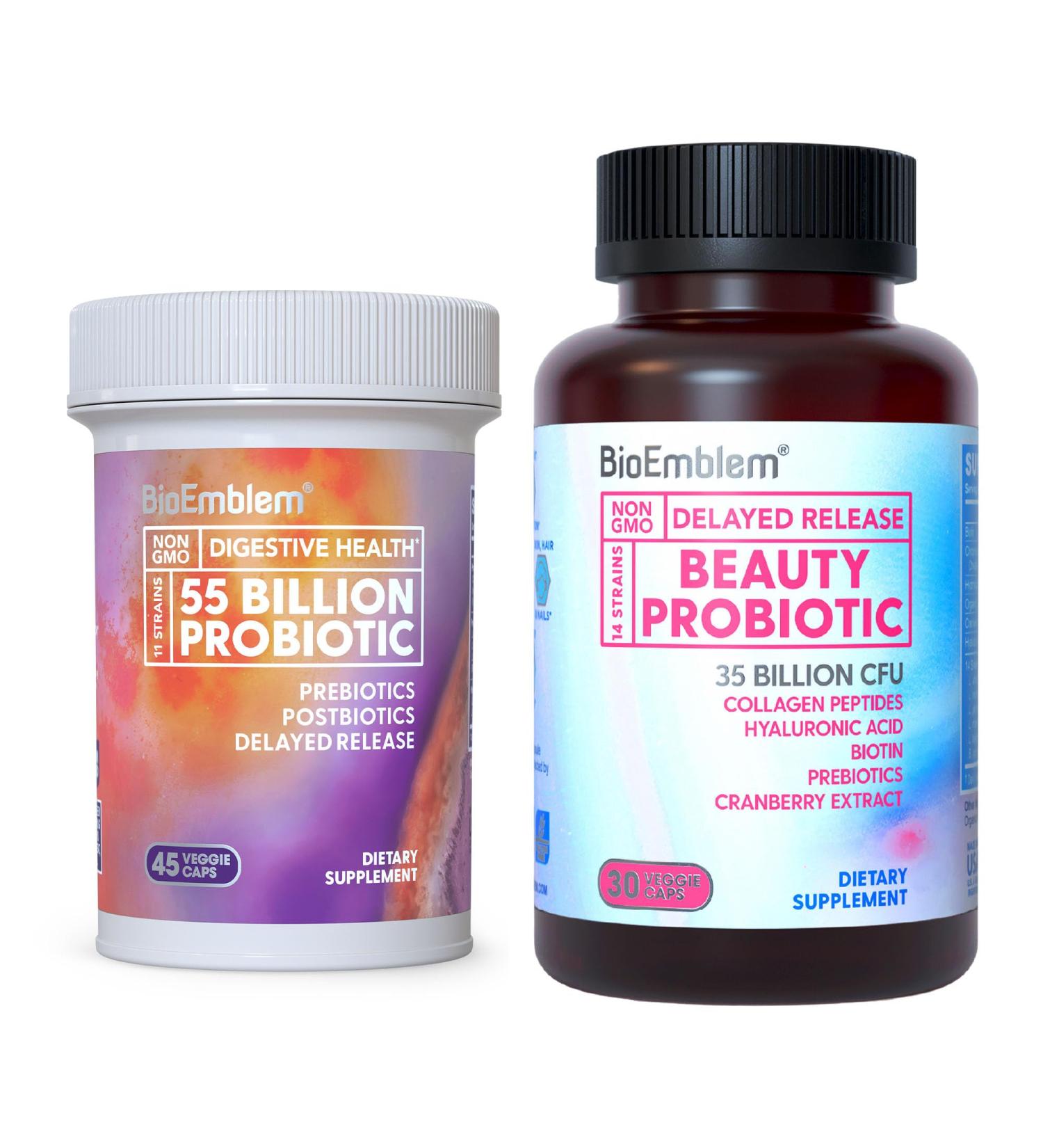 BioEmblem Beauty Probiotics for Women & Probiotics for Women & Men - Buy Online on GoSupps.com