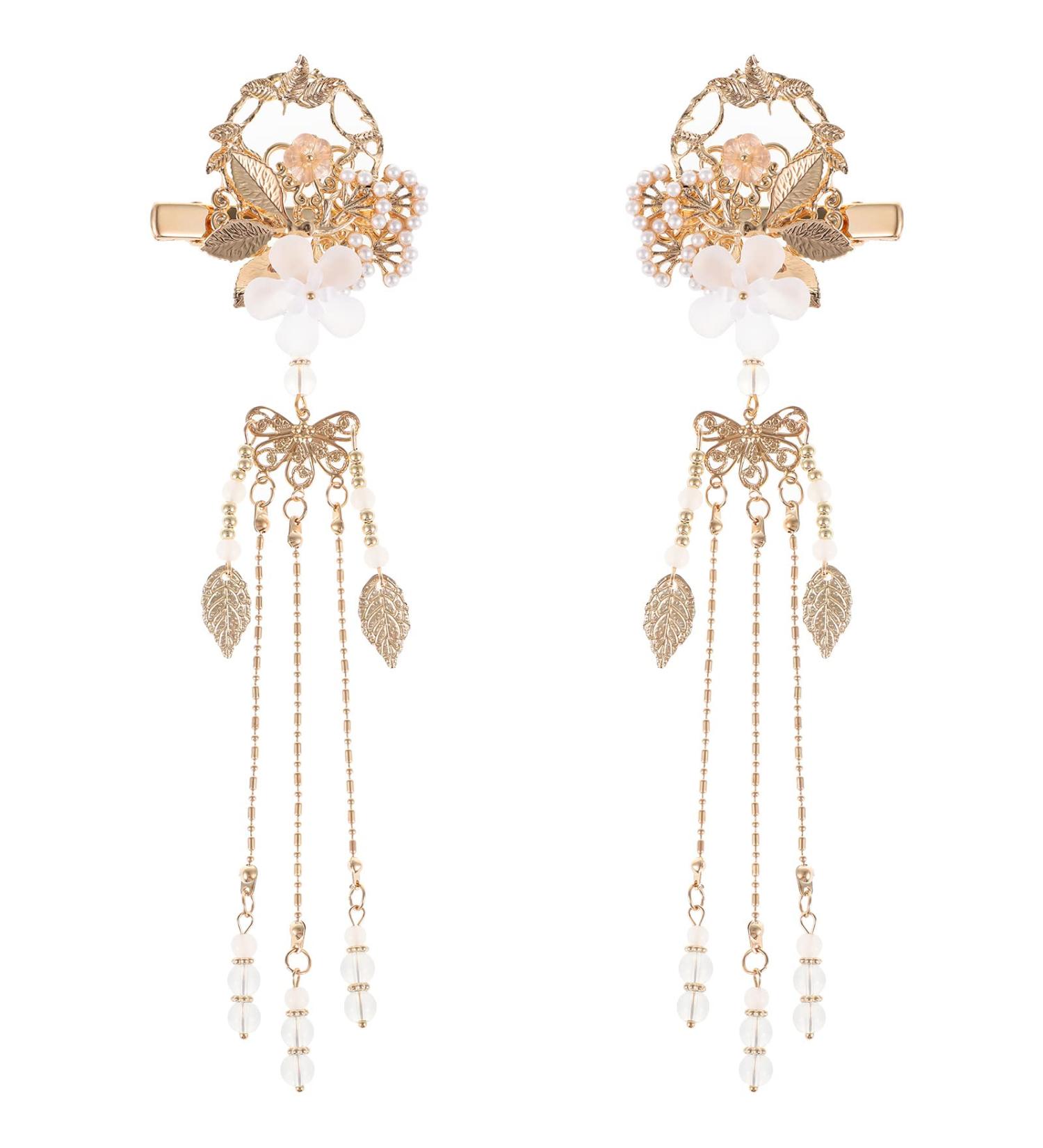 Lurrose Chinese Hair Clip | Japanese Hair Pins Hanfu Accessory for Oiran Geisha Antiquity - Buy Online on GoSupps.com