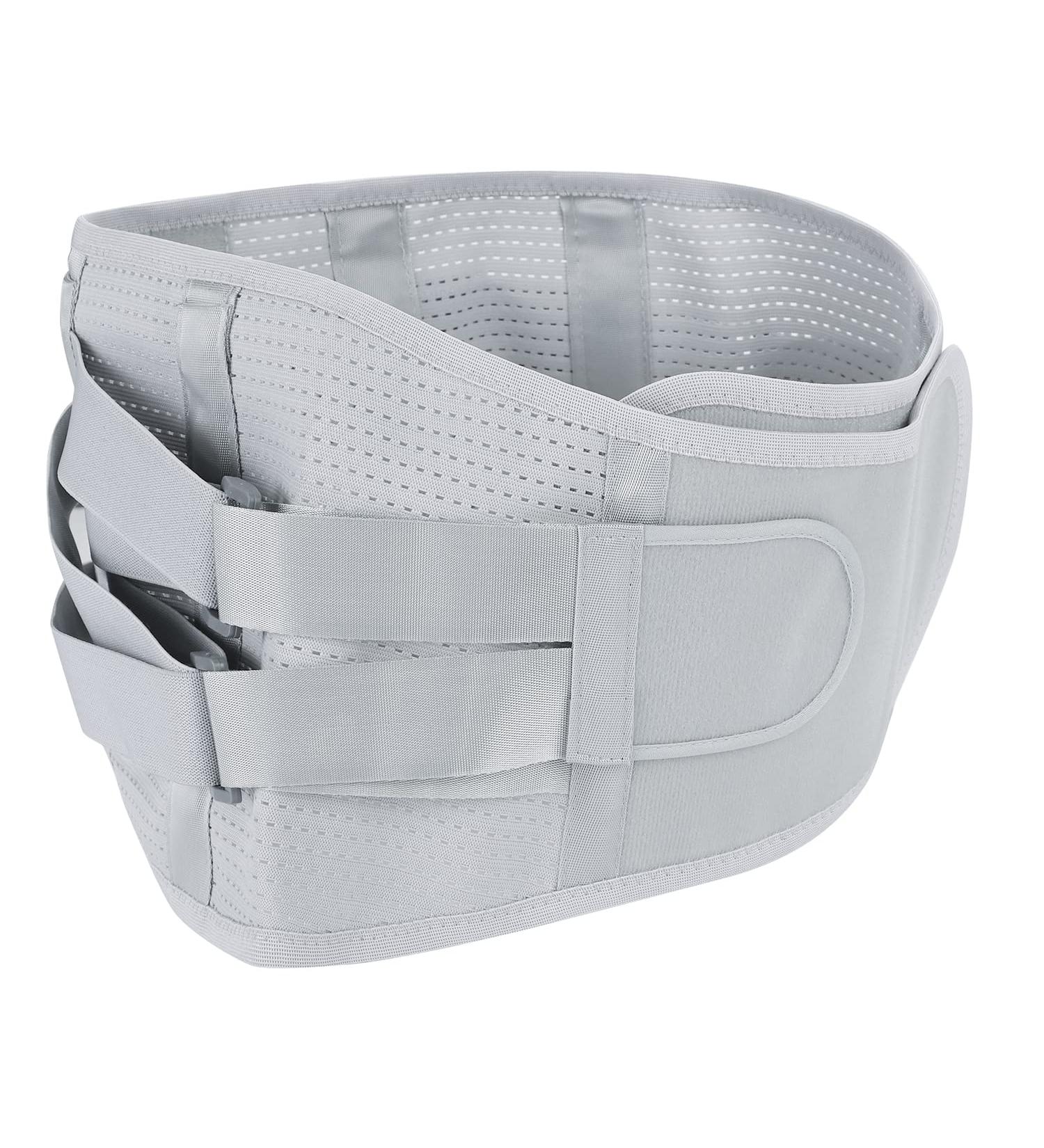 Lumbar Support Heated Belt | Self-Warming Adjustable Back Support | Magnetic Thermal Waist Band for Winter Comfort - Buy Online on GoSupps.com