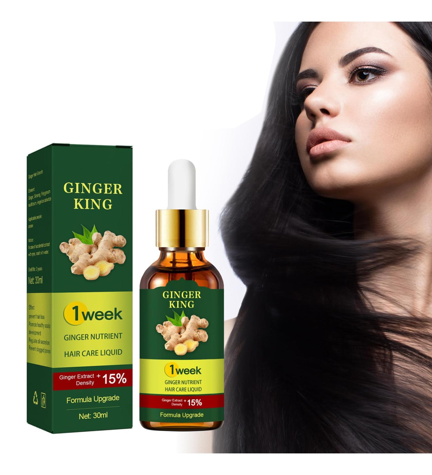 Ginger Oil Hair Growth Natural Hair Density Essential Oil Skin 100% Pure Essential Oil Aromatherapy Repair Skin Hair Growth Oil Strengthens Hair (Ginger 30 ml) B - Buy Online on GoSupps.com
