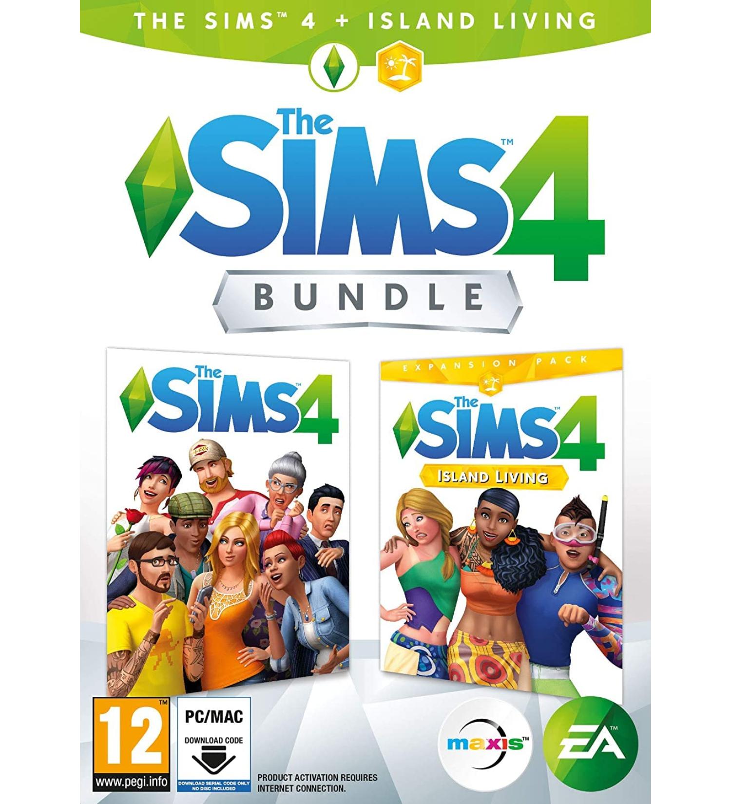 The Sims 4 + Island Living (EP7) Bundle PCWin | Code In A Box | Video Game | English PCWIN Code in a box Island Living (EP7) Bundle - Buy Online on GoSupps.com