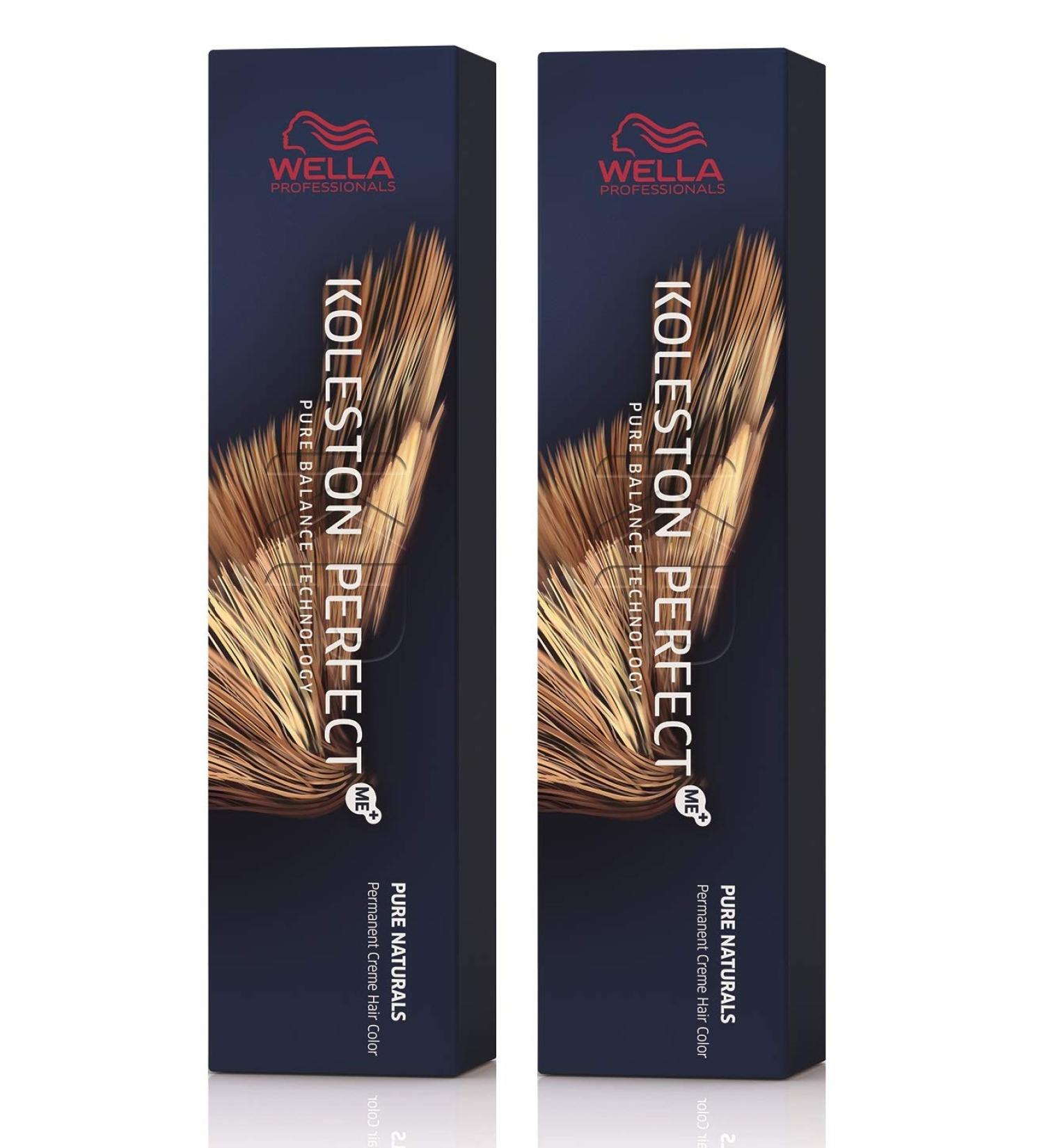 2x Wella Koleston Perfect ME+ 5/77 Light Brown Intensive 60 ml