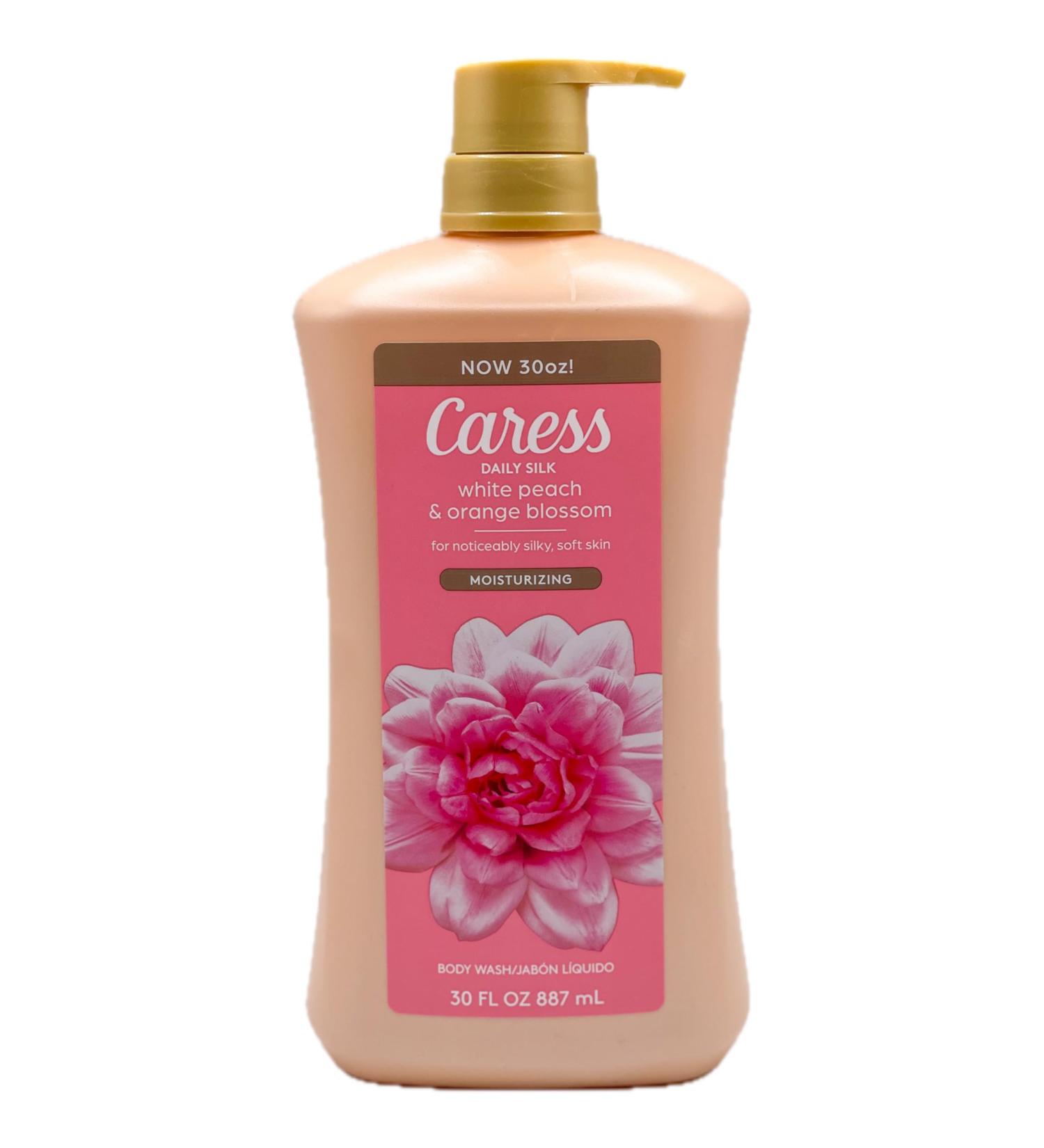 Moisturizing White Peach And Orange Blossom Body Wash For Noticeably Silky Soft Skin 30 FL OZ
