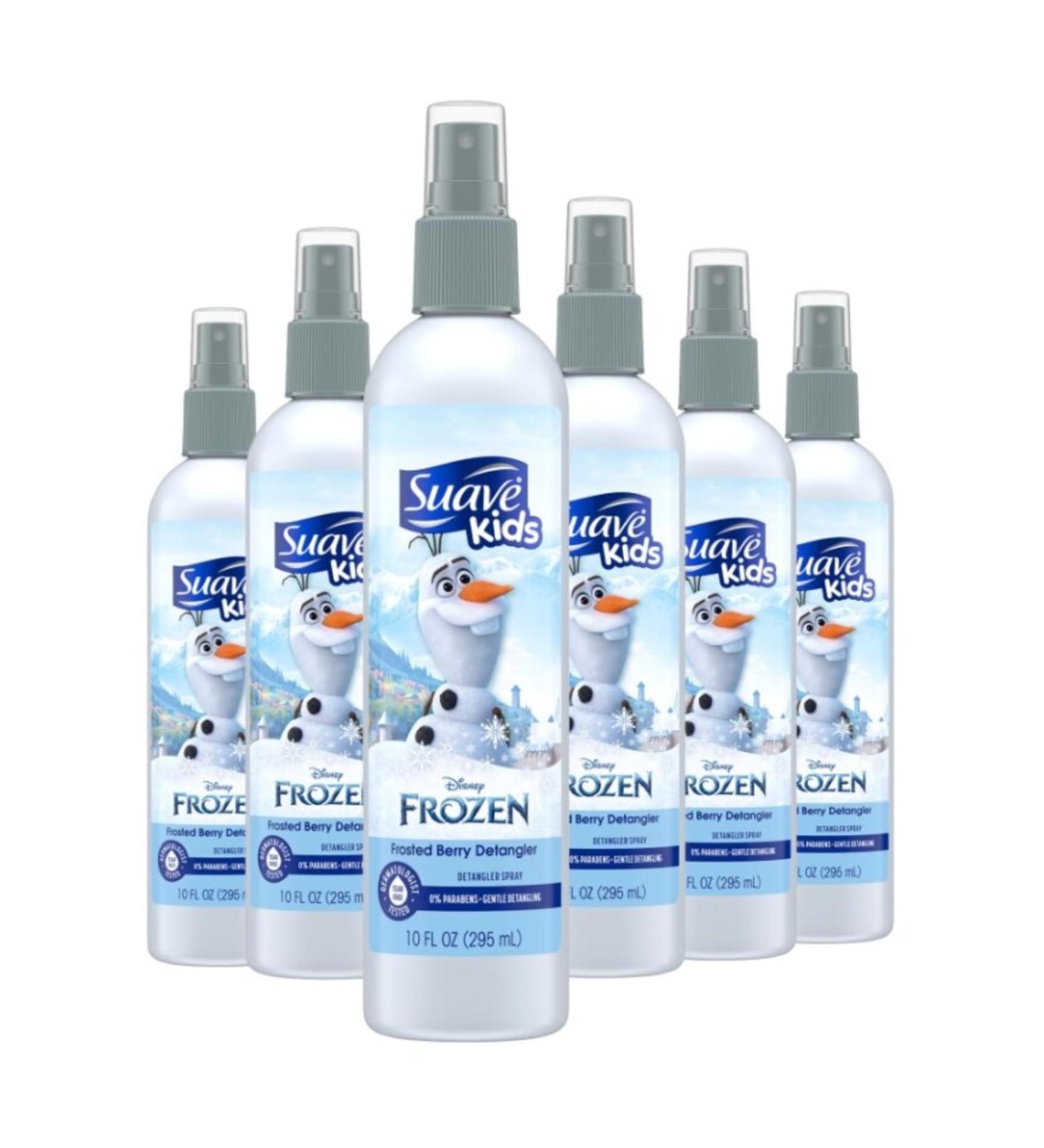 Suave Kids Disney Frozen Detangler Spray Anna Sparkle Berry 10 Ounce (Pack of 6) 10 Fl Oz (Pack of 6) - Buy Online on GoSupps.com