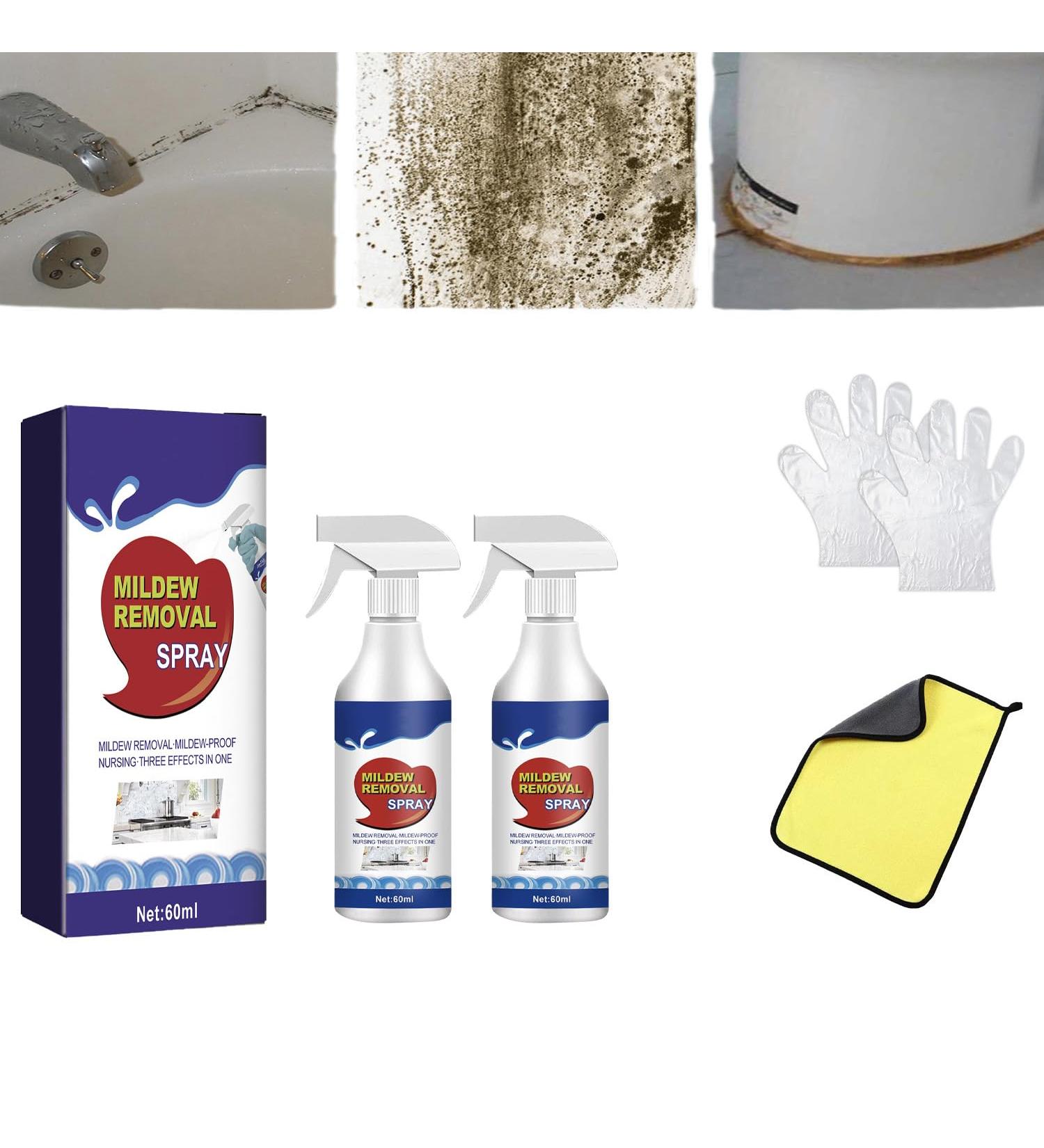 Quick-Acting Foaming Stain Remover Spray Cleaner Foam Suitable for Walls/Tiles/Floors/Sinks/Bathtubs and Toilets (1) - Buy Online on GoSupps.com