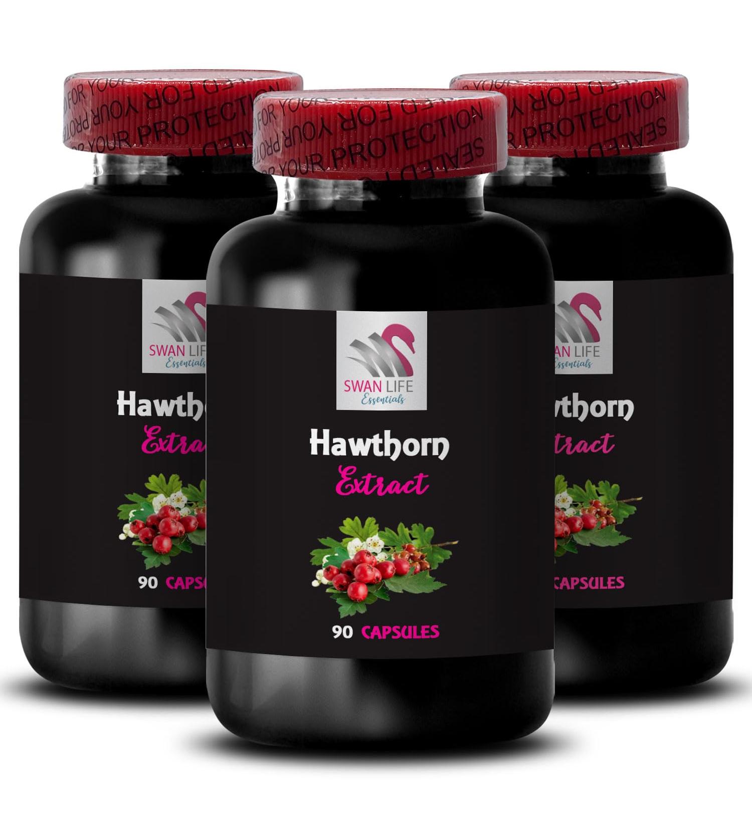 Flora & Leaf Power - HAWTHORN EXTRACT - Wild Berry Heritage Rooted Botanical Magic Ancient Leaf Extract Berry Power Blend Harvest Power Botanical Wild Berry Berry Boost 3 Bottles 180 Capsules - Buy Online on GoSupps.com