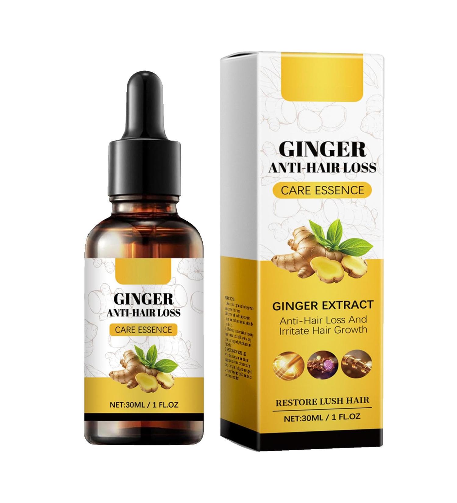 Ginger Hair Care Essence 30ml Hair Growth For Women Hair Oil Intensive Strength Hair Tonic For Hair Repair And Growth - Buy Online on GoSupps.com