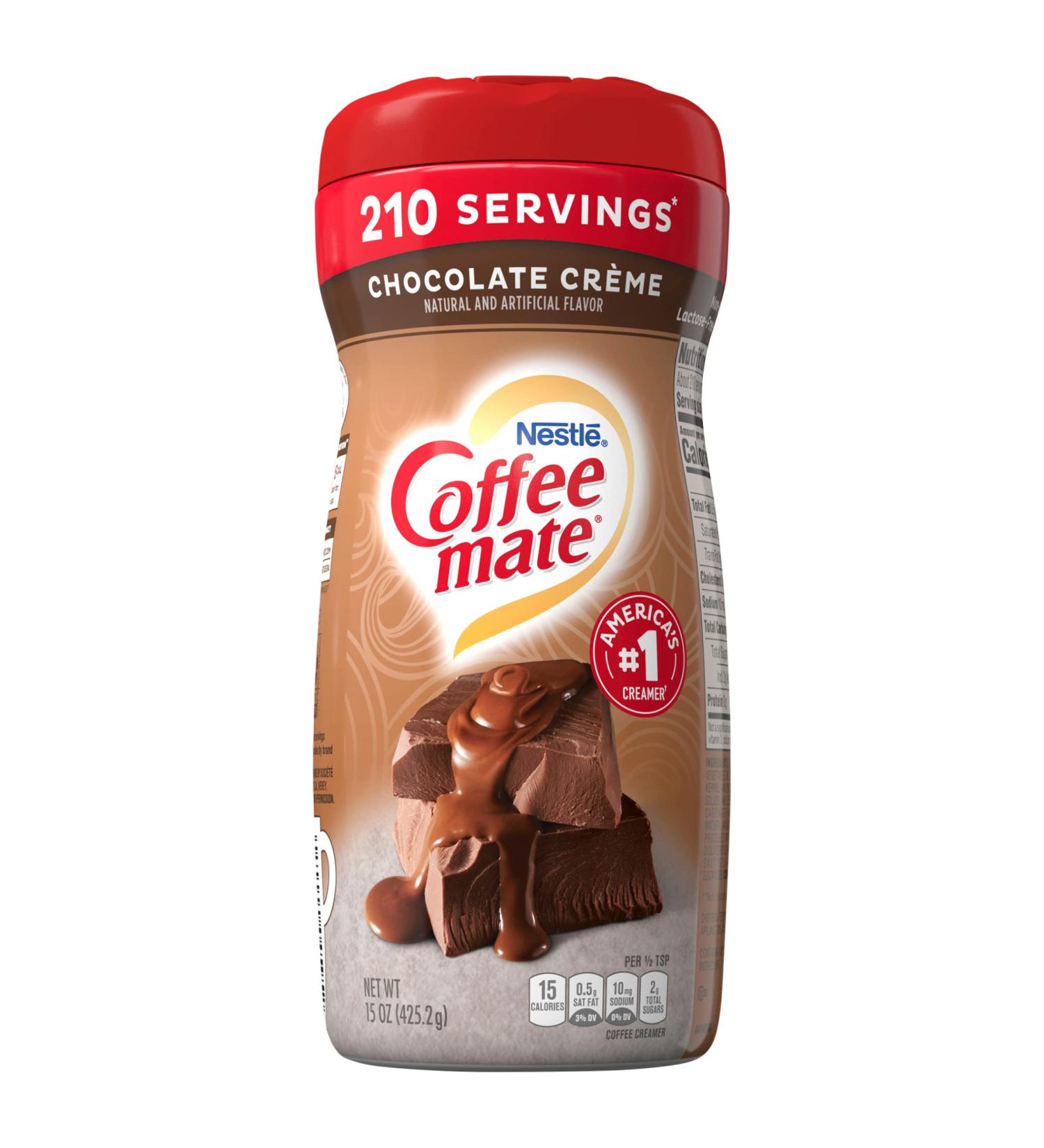 Nestle Coffee-Mate Creamy Chocolate Coffee Creamer - 6 Pack (15 Ounce) - Buy Online on GoSupps.com