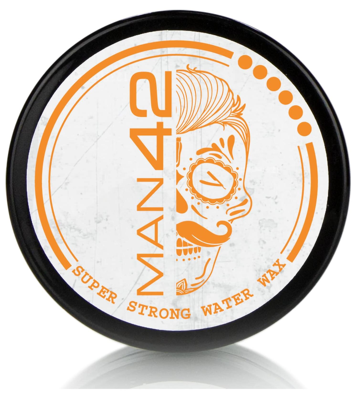 Man 42 Hair Wax for Men 100 ml Super Strong Water Wax - Buy Online on GoSupps.com