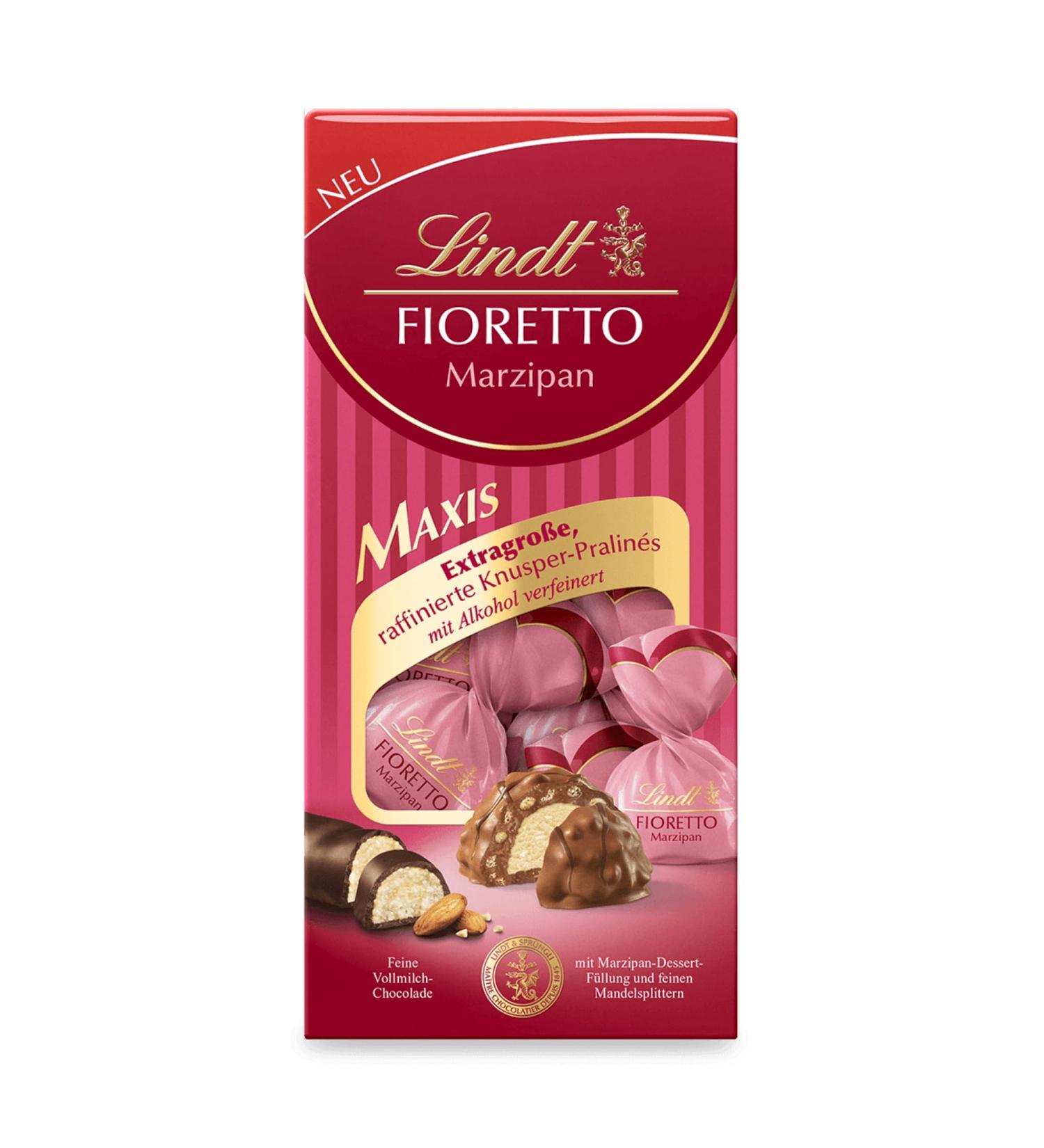 Buy Lindt Fioretto Maxis Marzipan 161g | Gourmet Chocolate Gift with Almond & Marzipan Filling | International Shipping Available - Buy Online on GoSupps.com