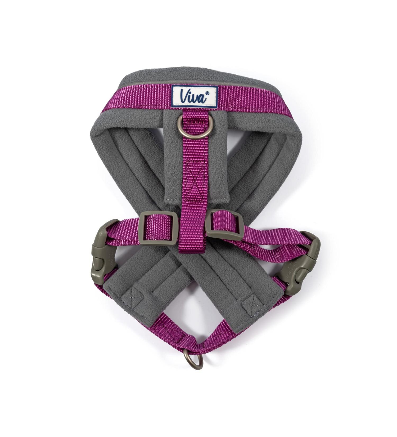 Ancol Viva Purple Padded Harness - Size Small (36-42cm) - Buy Online on GoSupps.com