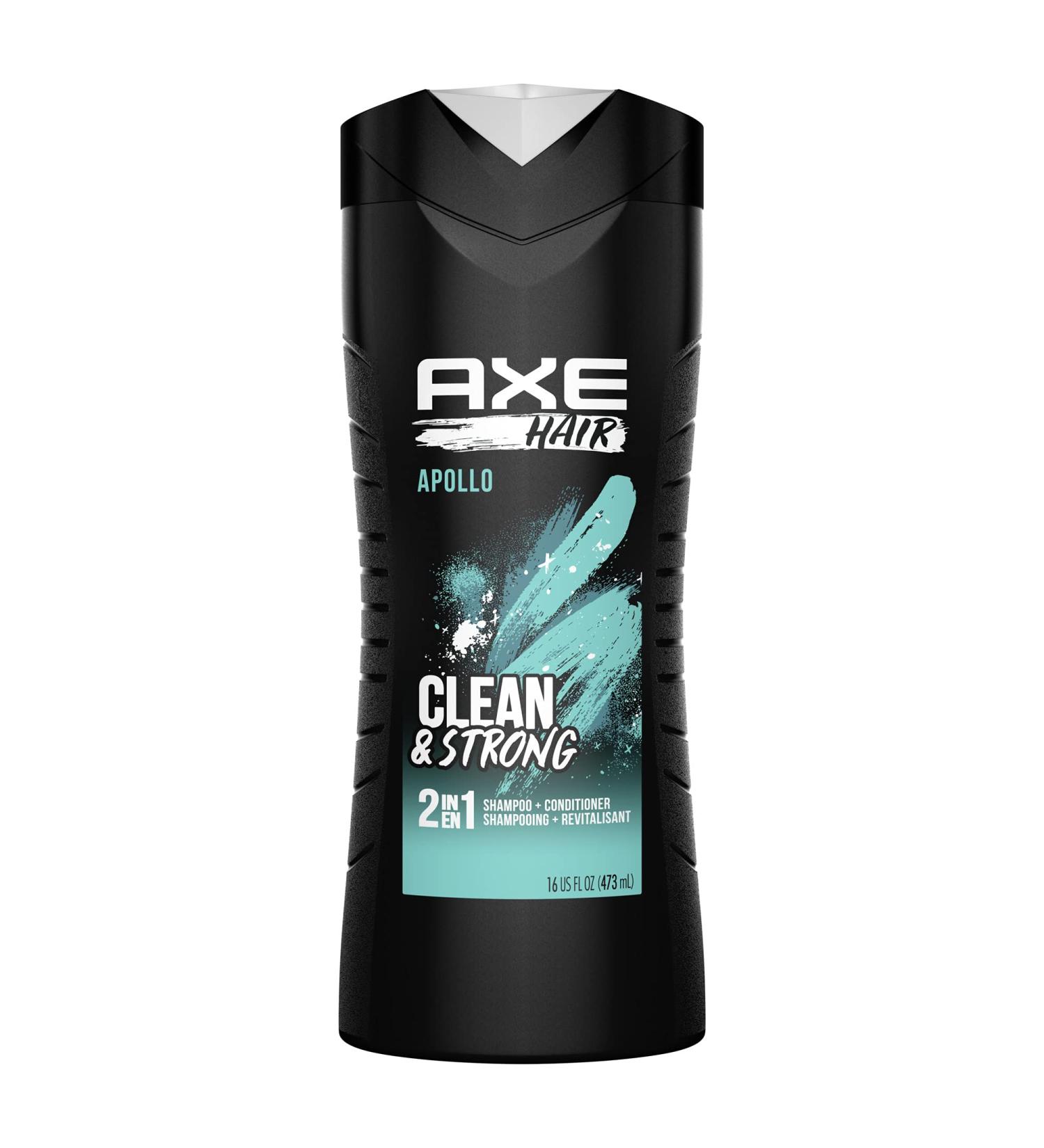 AXE Apollo 2 in 1 Shampoo & Conditioner 16 oz - Pack of 1 - Buy Online on GoSupps.com