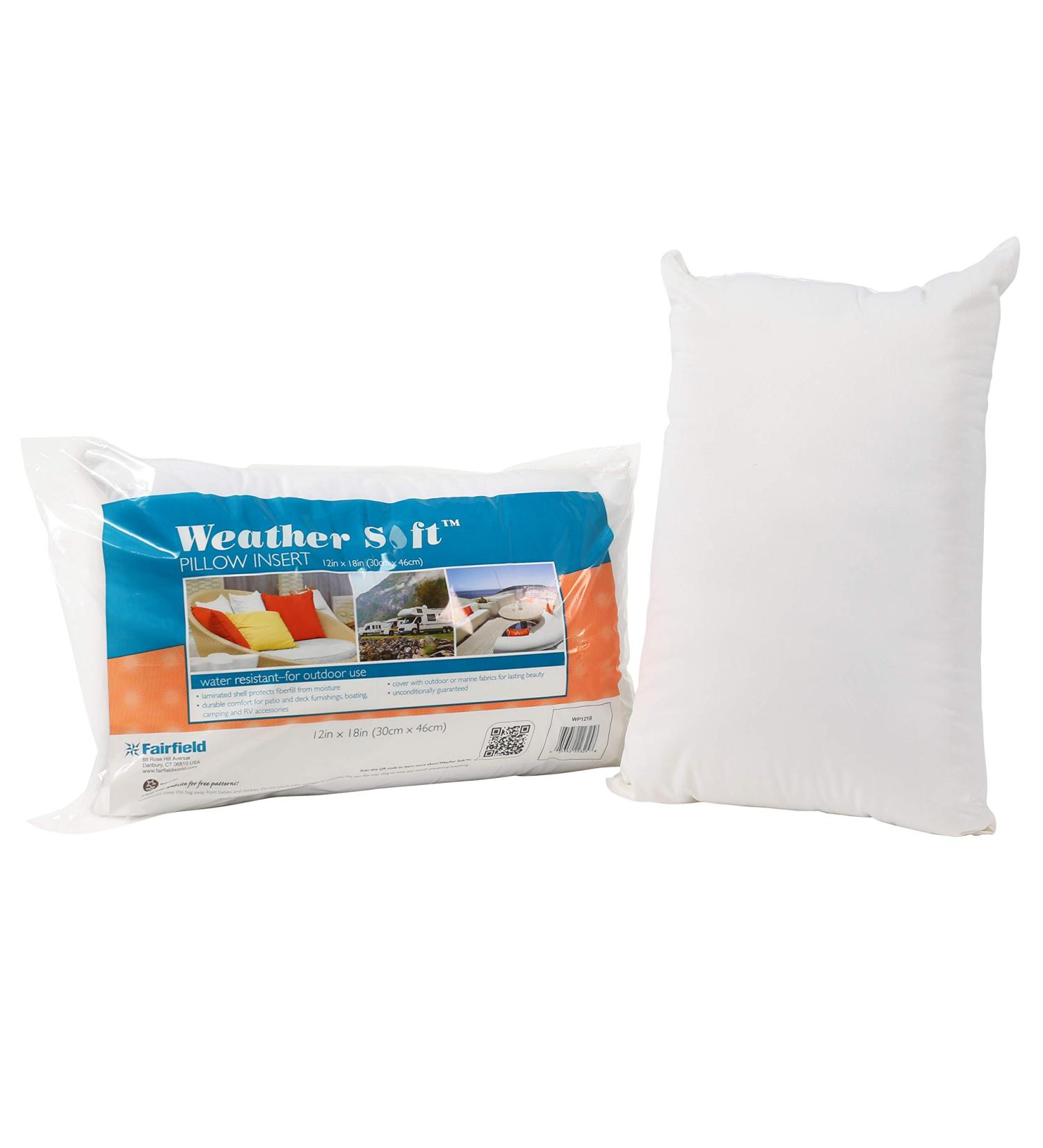 Fairfield WP1218S Indoor/Outdoor Throw Pillow Insert - Premium Quality Comfort for All Spaces - Buy Online on GoSupps.com