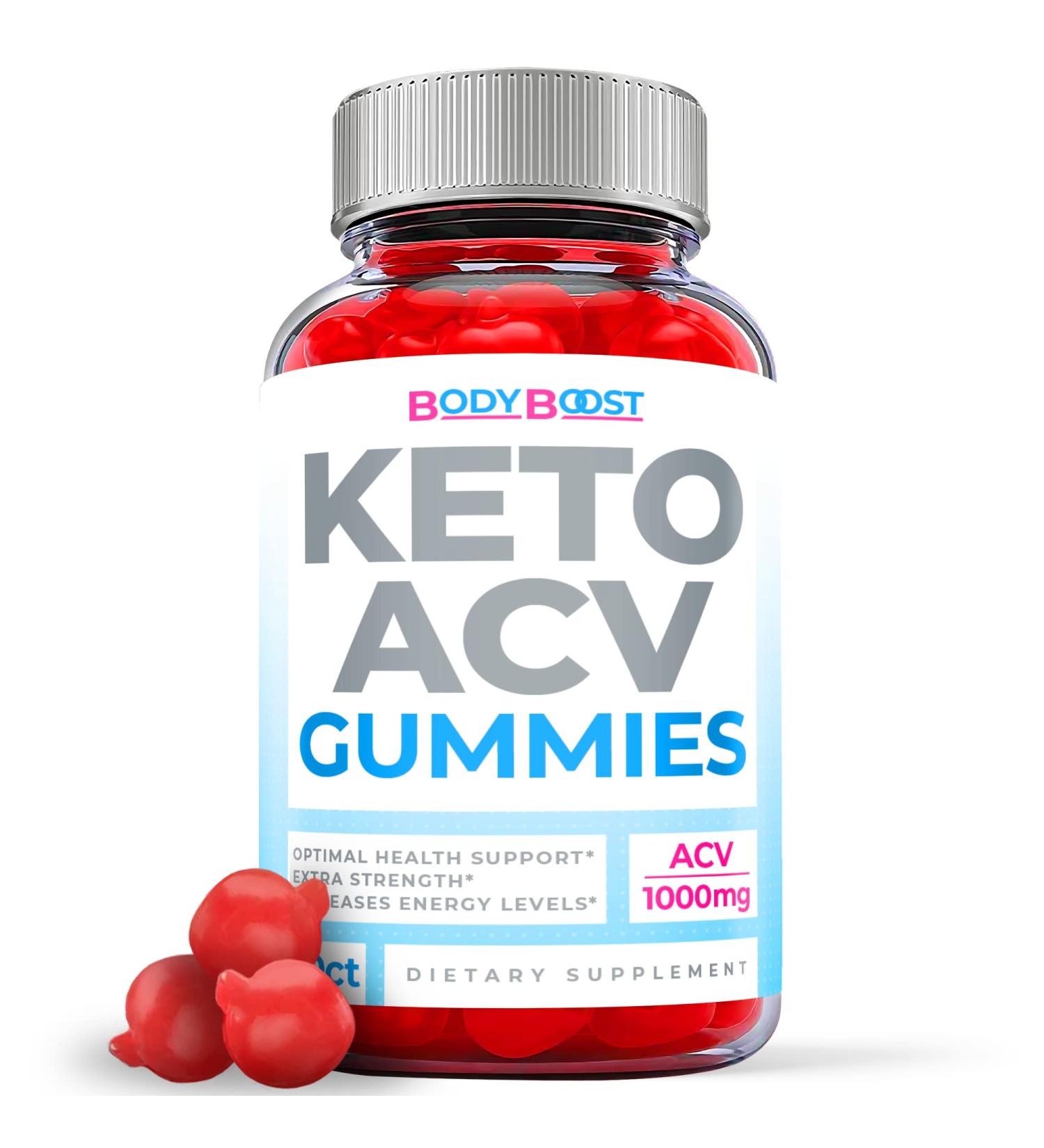 Body Boost Keto ACV Gummies - Vegan Formula with Apple Cider Vinegar - 60 Gummies - Buy Online on GoSupps.com