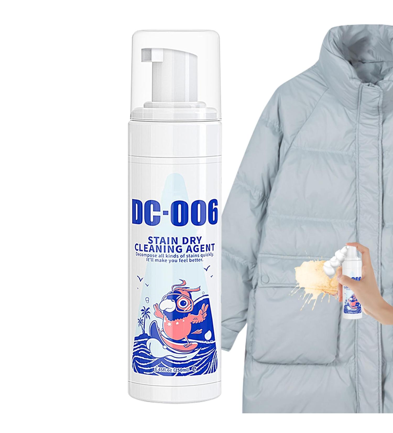 Dry Foam Cleaner Stain Remover Rinse-Free Dry Foam Cleaner for Fabric | 250ml Household Cleaners Quick Cleaning Agent Foam Cleaner for Car Sofa Fabric Down Coat Mcbean - Buy Online on GoSupps.com