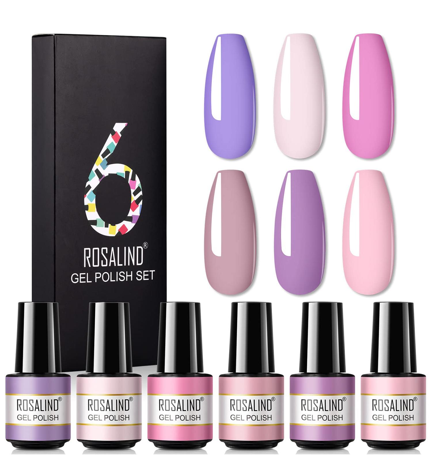 Popular 6-color gel nail polish set nail color glue entry-level gel nail polish set multi-color nail polish gift essential for beginners (RARTC6-09) RARTC6-05 - Buy Online on GoSupps.com