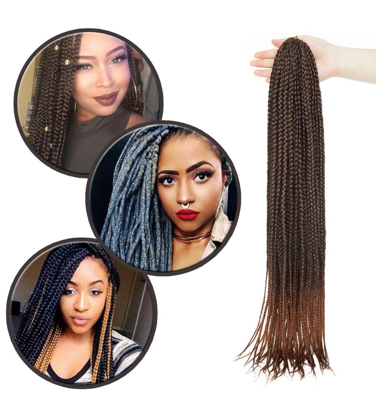 Shop Afro Hair Extensions: Braids Crochet & Twists - 60cm 85g - Natural Black to Red-Brown - Buy Online on GoSupps.com