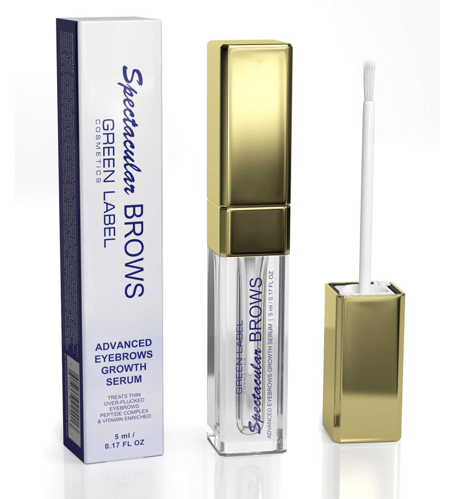 Spectacular BROWS Eyebrow Growth Serum with Biotin & Peptides - For Thin Over-Plucked Brows - Buy Online on GoSupps.com