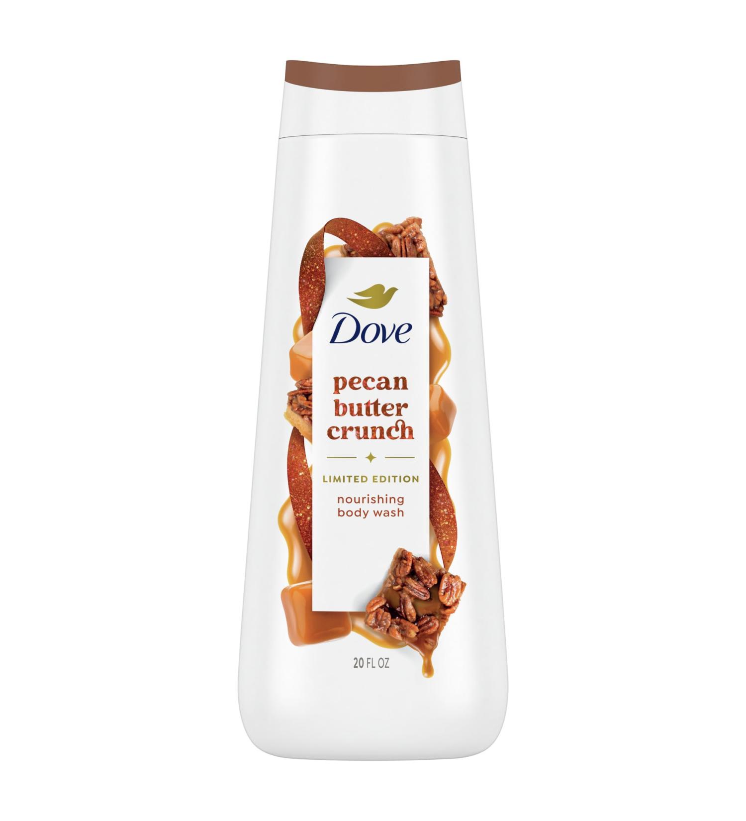 Dove Limited Edition Holiday Treats Body Wash for Deep Nourishment Pecan Buttercrunch 20 oz - Buy Online on GoSupps.com