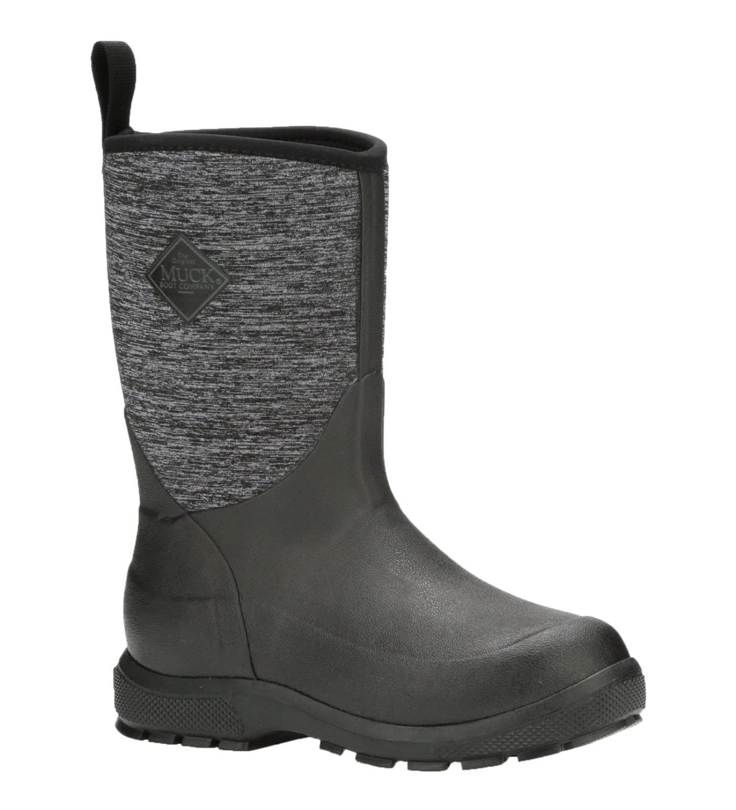 Muck Boot Kid's Element Prints 7 Big Kid - Black/Heather Jersey - Buy Online on GoSupps.com