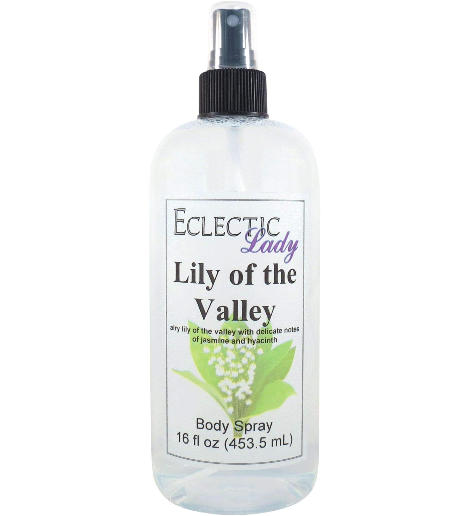 Lily Of The Valley Body Spray (Double Strength) 16 ounces Body Mist for Women with Clean Light & Gentle Fragrance Long Lasting Perfume with Comforting Scent for Men & Women Cologne with Soft 16 Fluid Ounces (Double Strength) - Buy Online on GoSupps.com